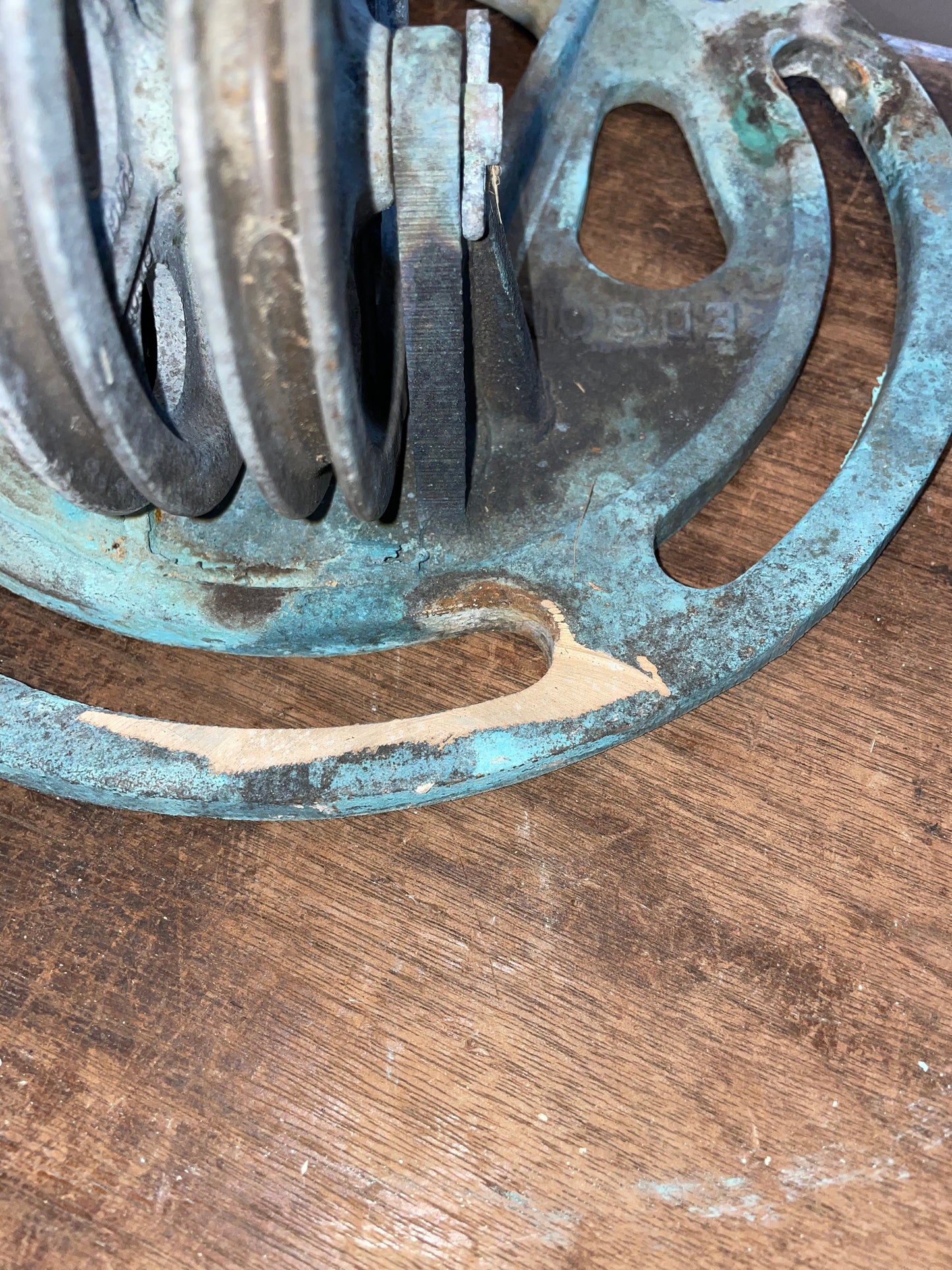 Edson 4” Bronze Idler Steering Pedestal Pulleys