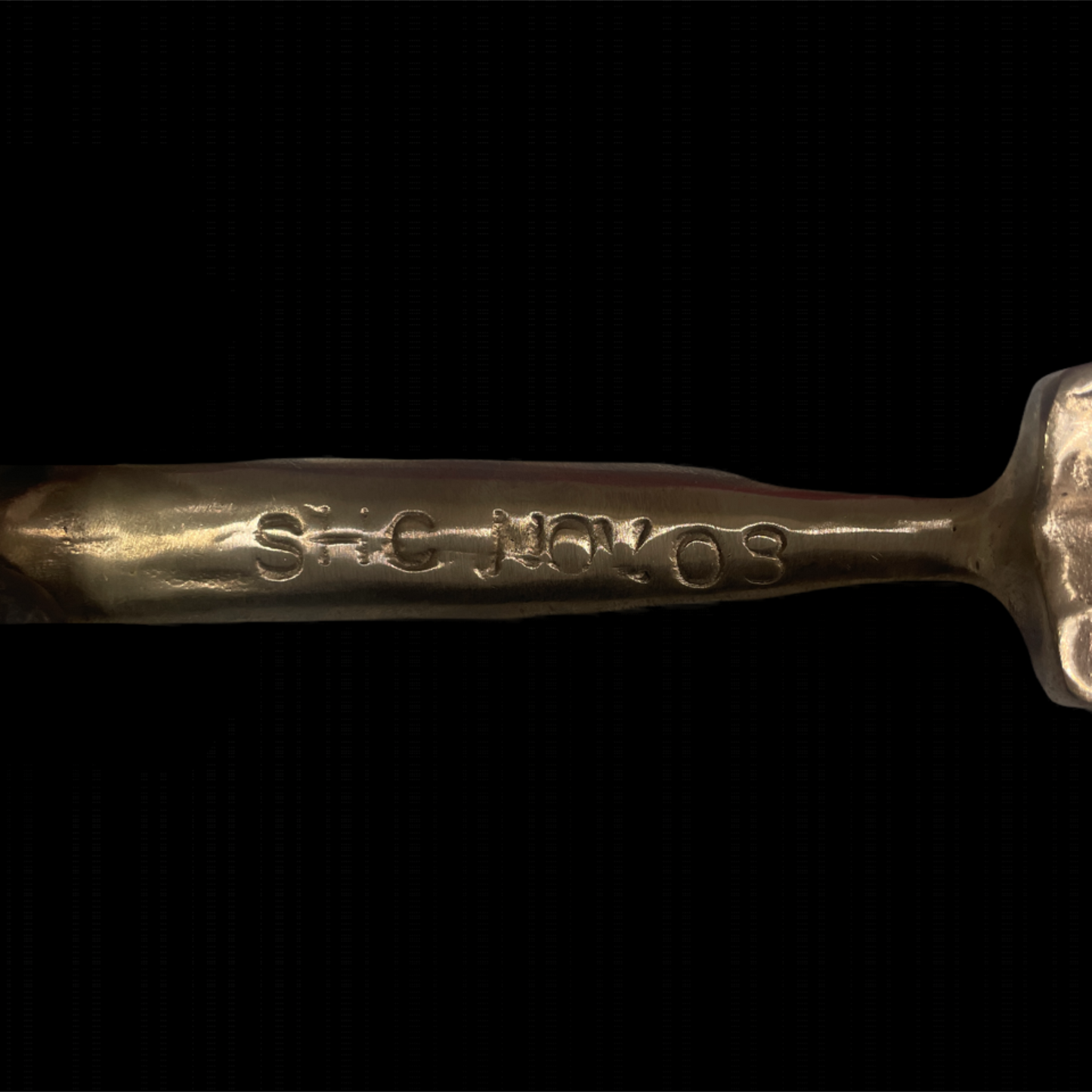 5 1/2" Long Bronze Tube Cleat - 9/16" Line