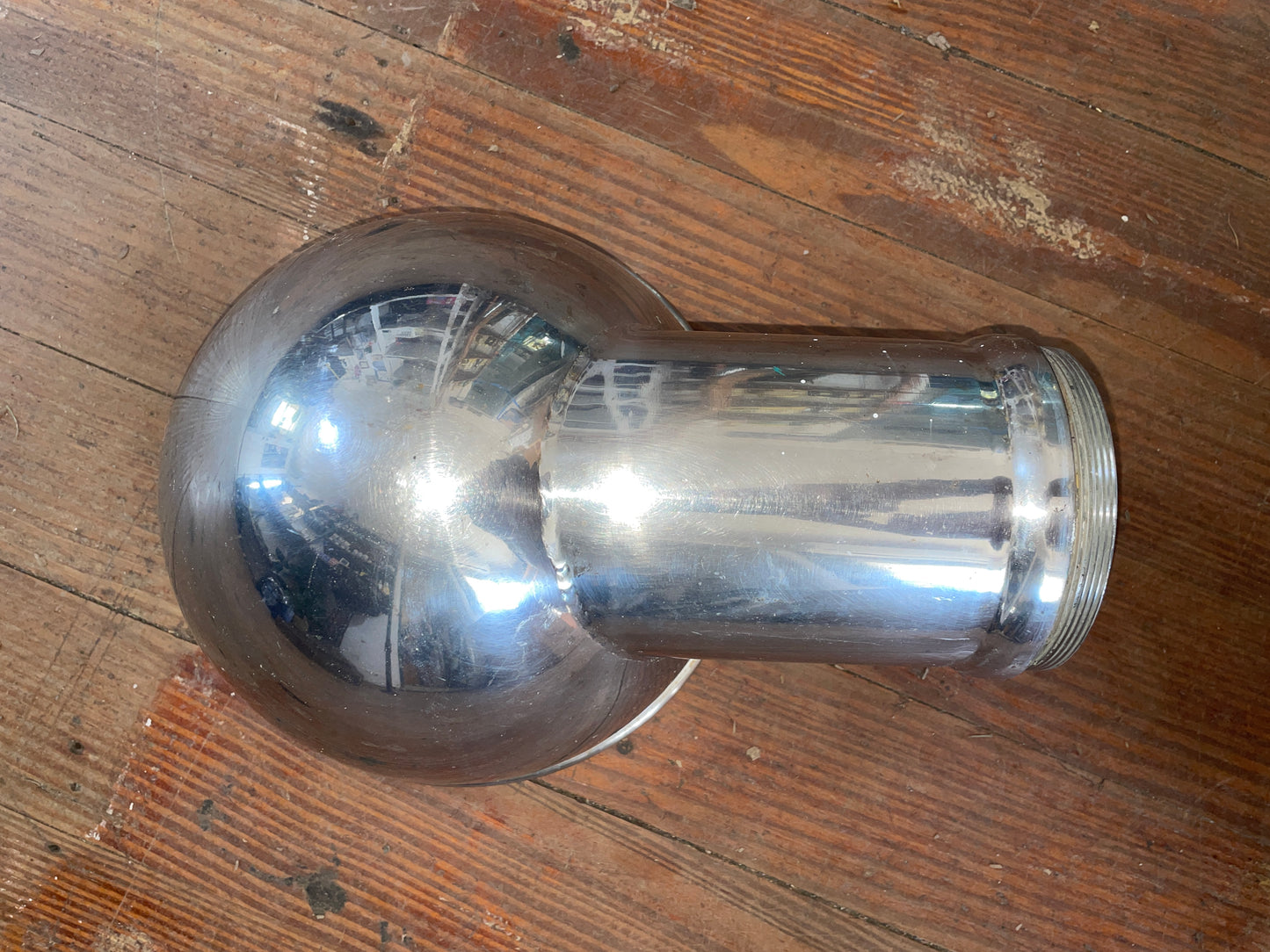 4" Chromed Bronze Vent - 12" Tall