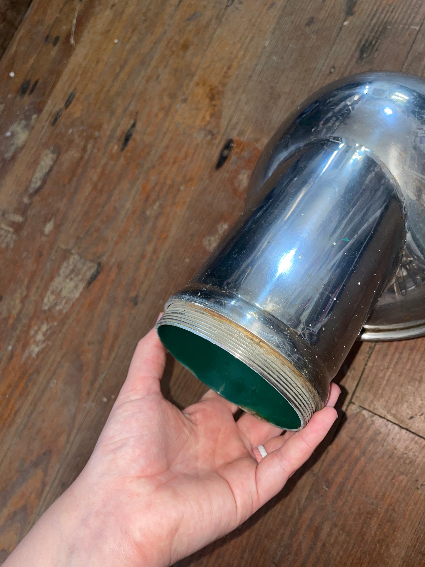 4" Chromed Bronze Vent - 12" Tall