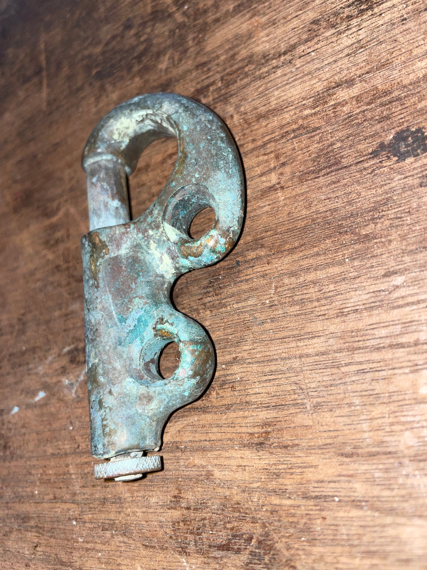 3 1/4” Long Solid Bronze Sail Clip