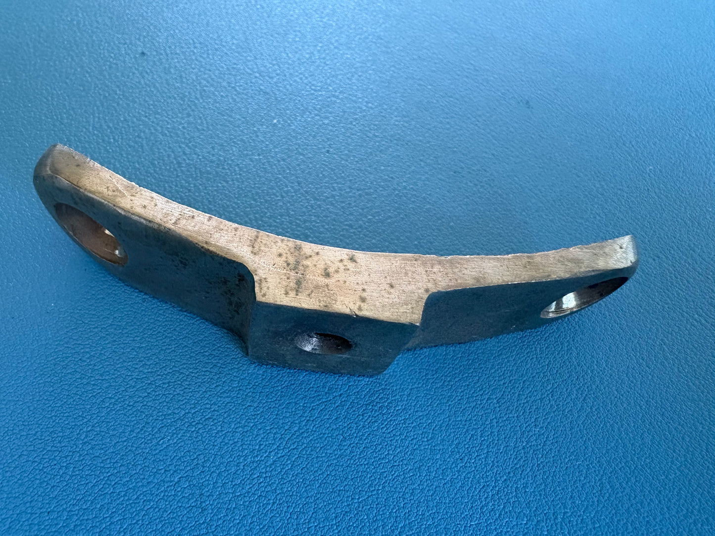 Mounting Bracket For Spinnaker Pole Track On a Round Mast