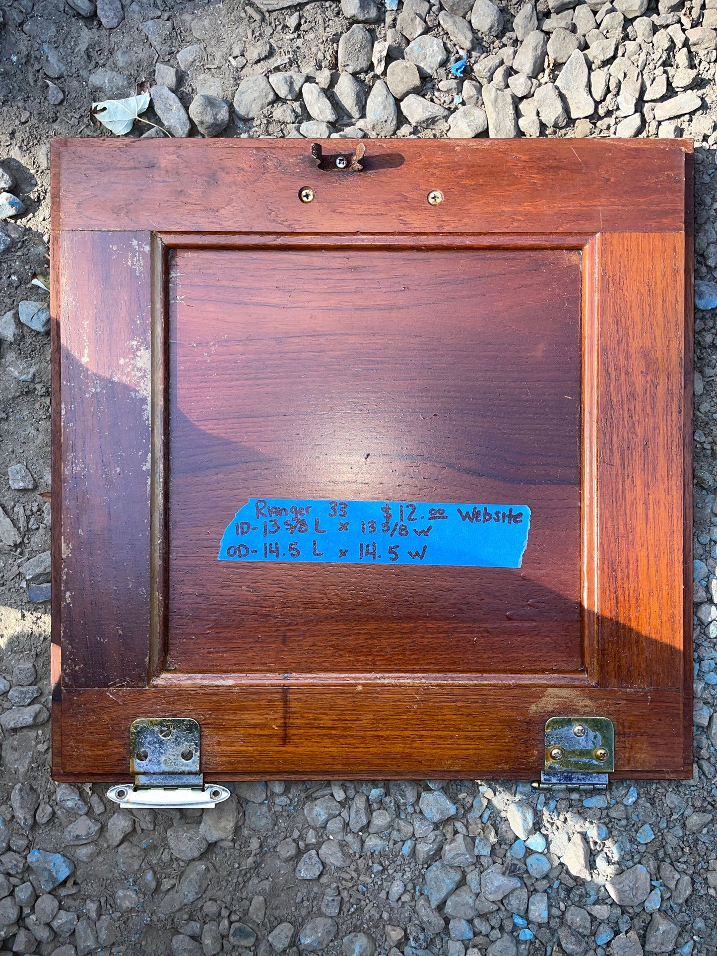 Ranger 33 Interior Door - ID 13 5/8” Long x 13 5/8” Wide #72