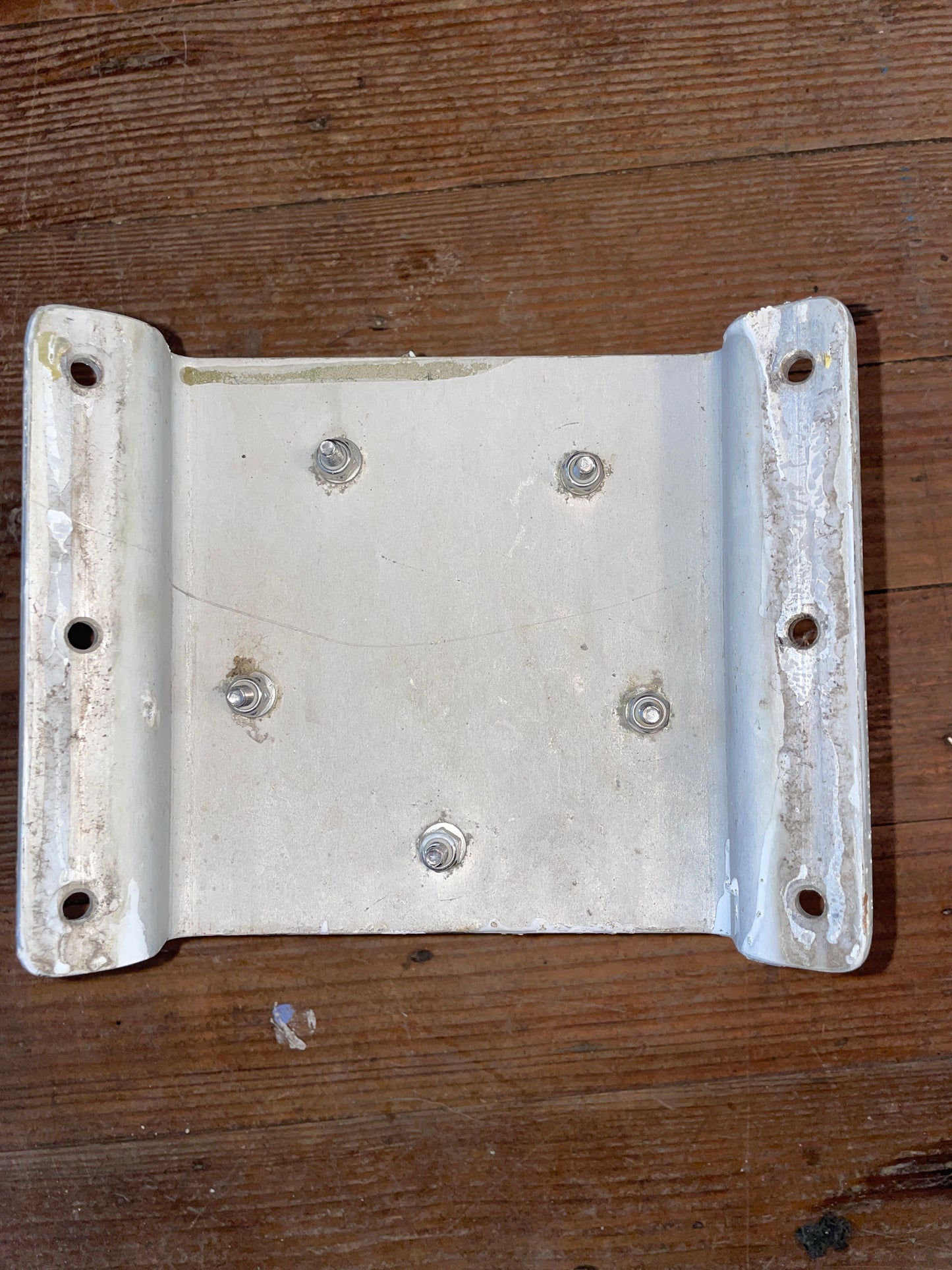 Lewmar Chromed Bronze Halyard Winch With Mounting Block