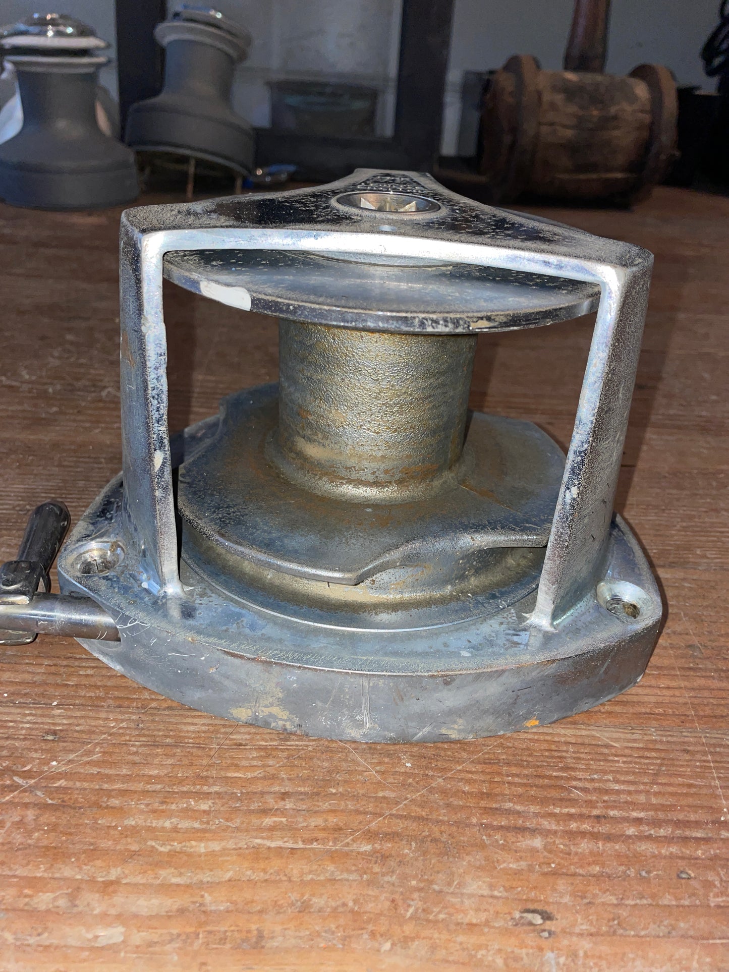 Lewmar Chromed Bronze Halyard Winch