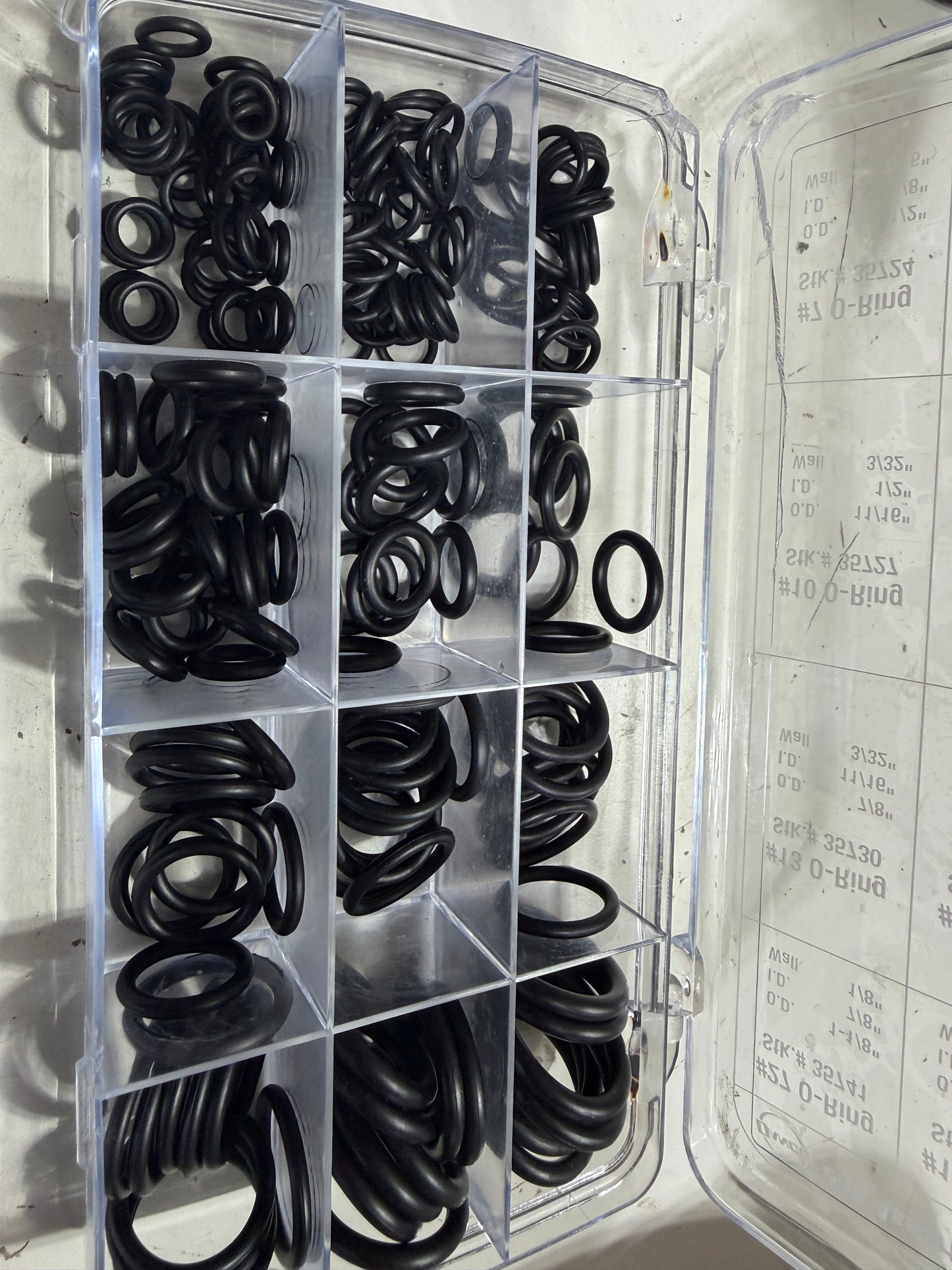 200 Assorted Plumbing O-Rings - NEW