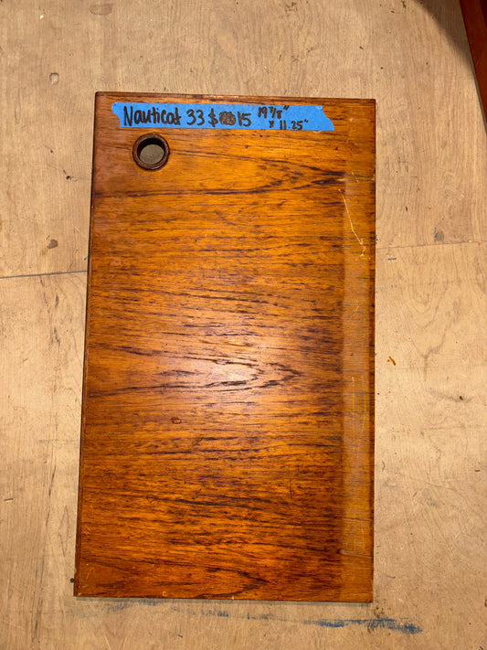 Nauticat 33 Interior Door - 19 7/8” Long x 11 1/4” Wide #60