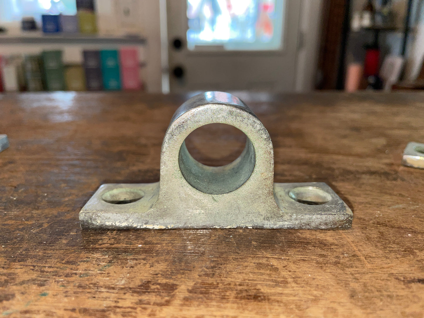 Chromed Bronze Rail Fitting- 7/8” Tube - No Backing