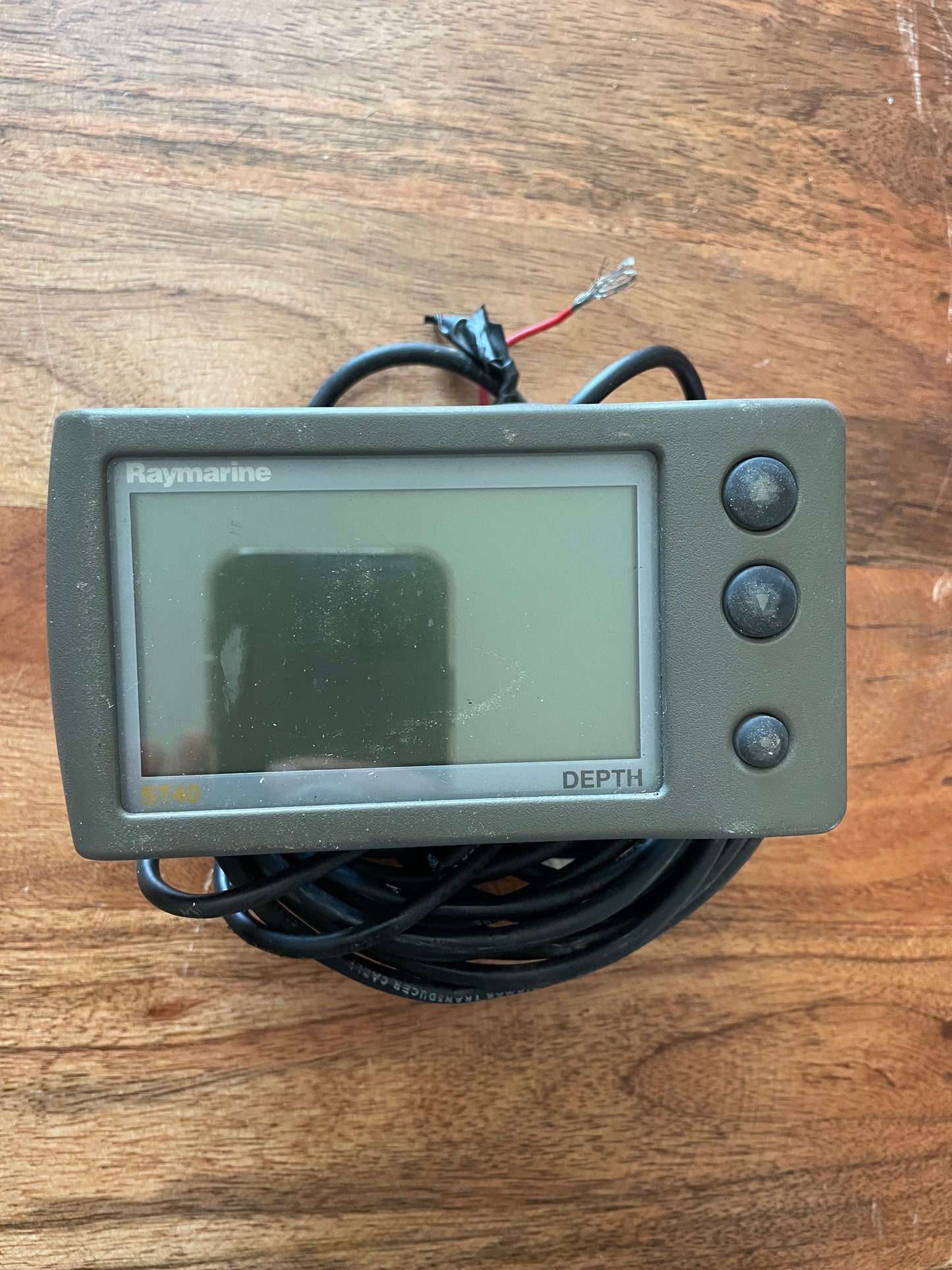 Raymarine ST40 Depth Instrument - WORKS