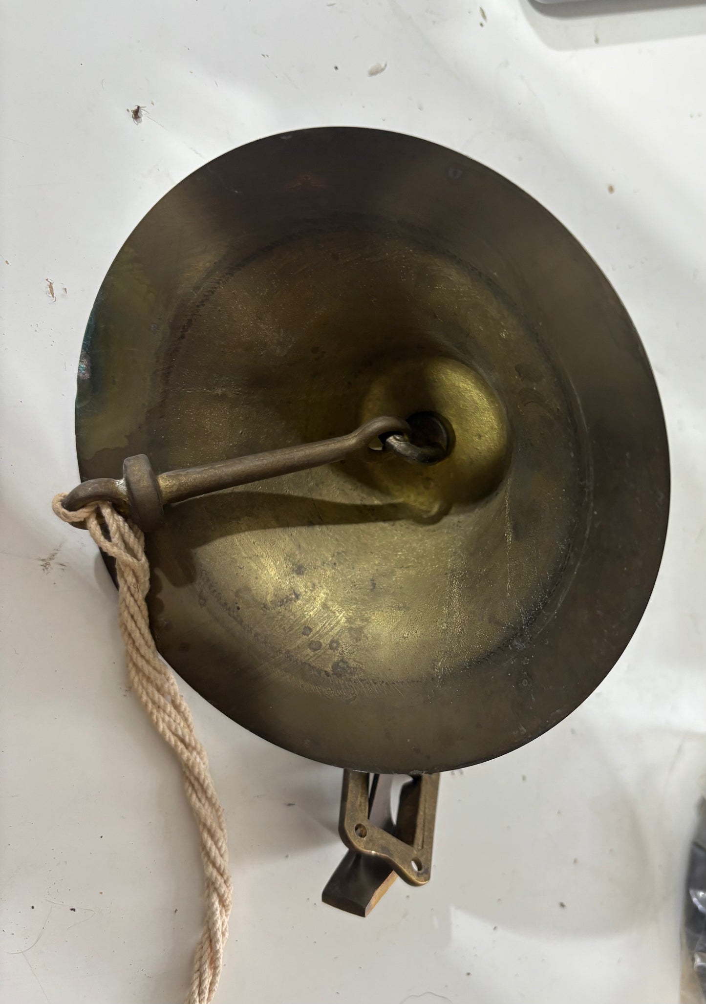 Bronze Bell 6" dia with bracket