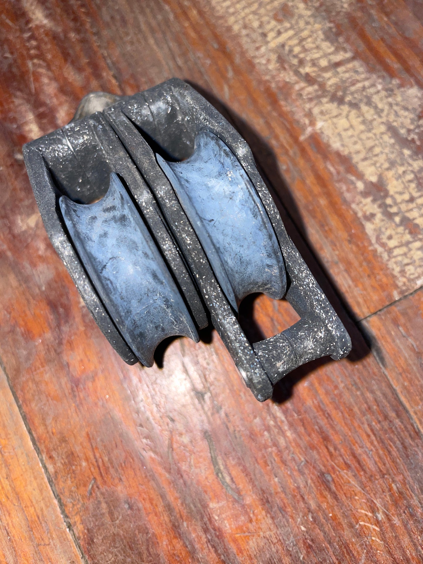 Harken 40C 1 5/8” Double Sheave With Becket- 3/8” Line