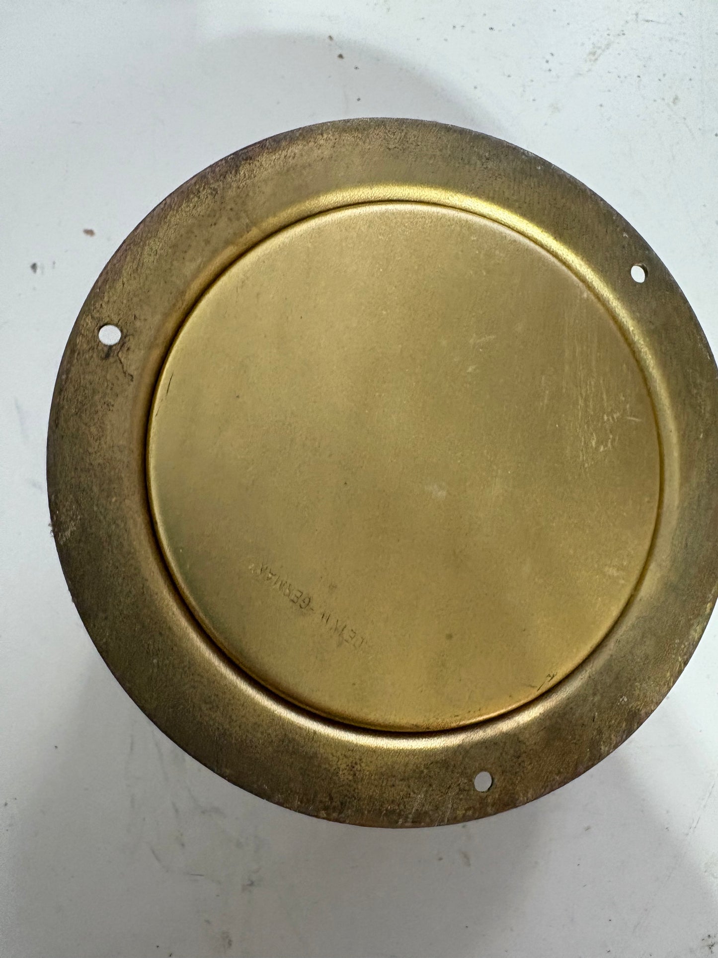 Weems and Plath Bronze Barometer 3"