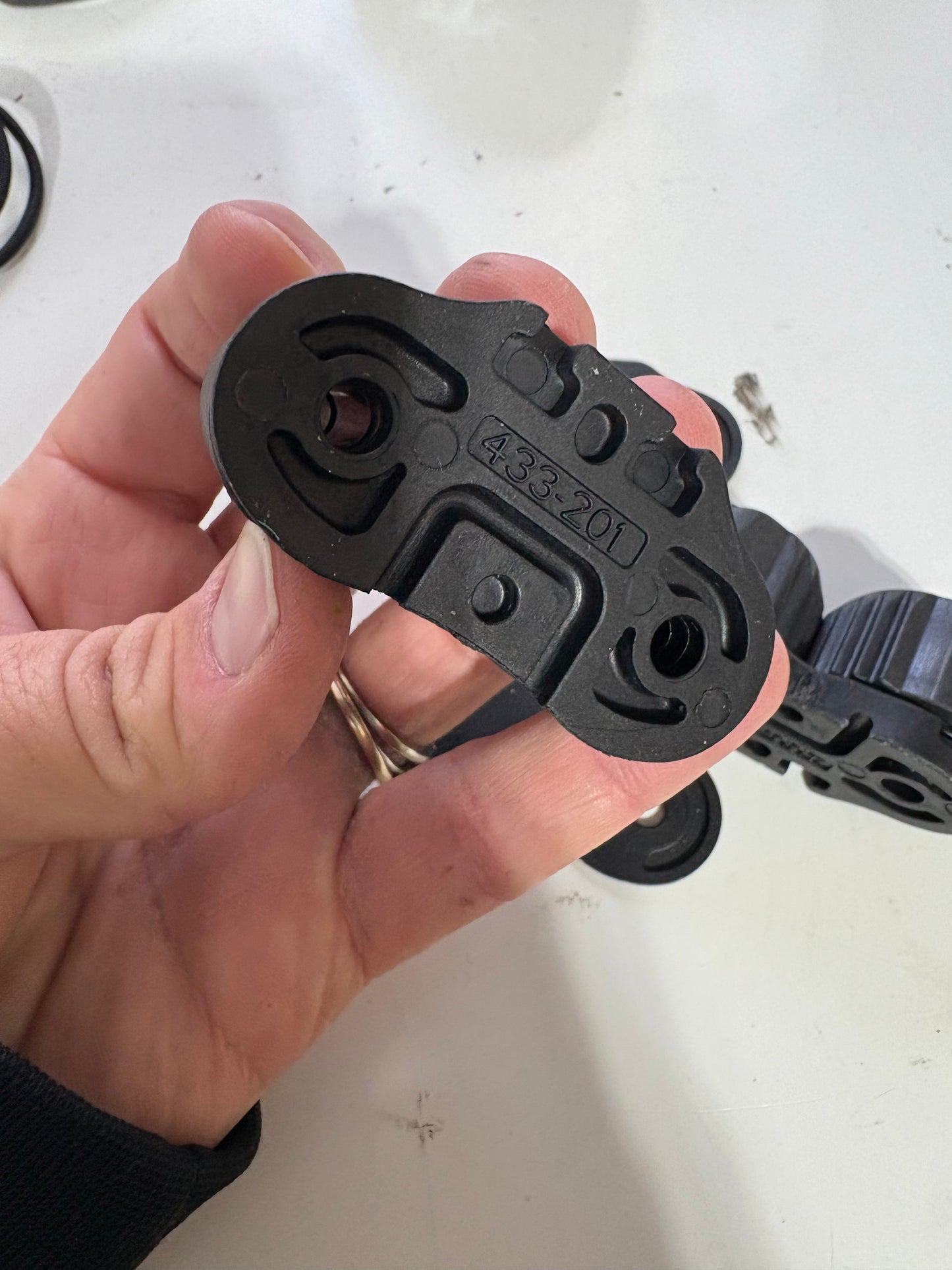 Selden 9/16" Plastic Cam Cleat NEW (2)