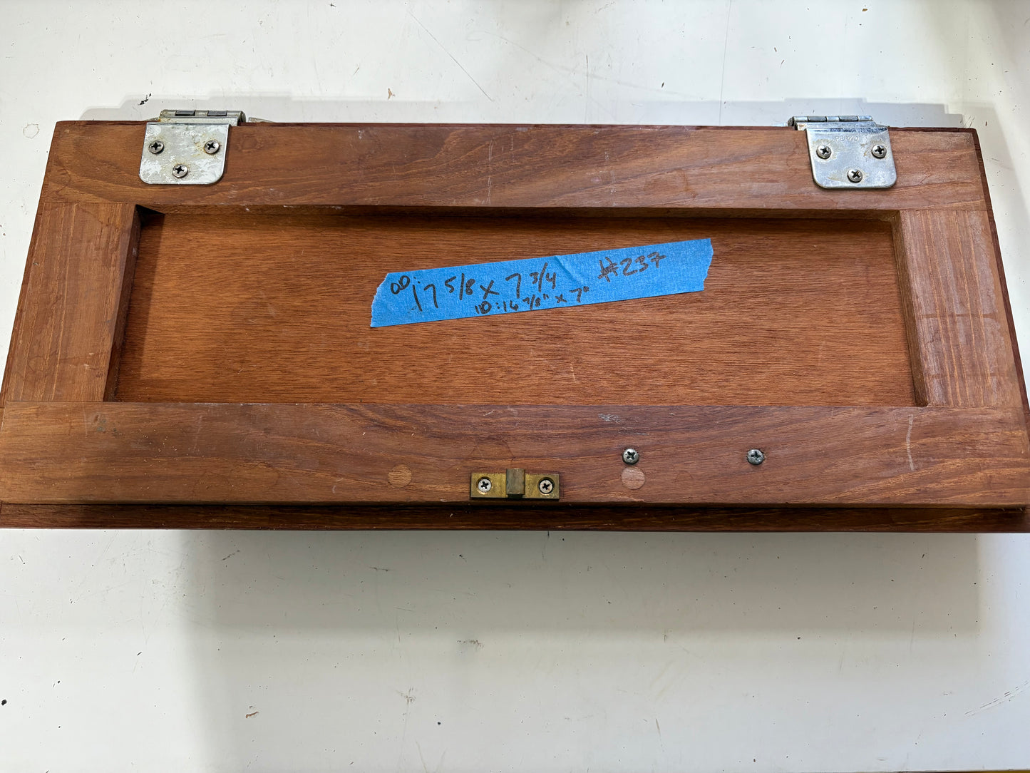 Teak Horizontal Teak Door --#237