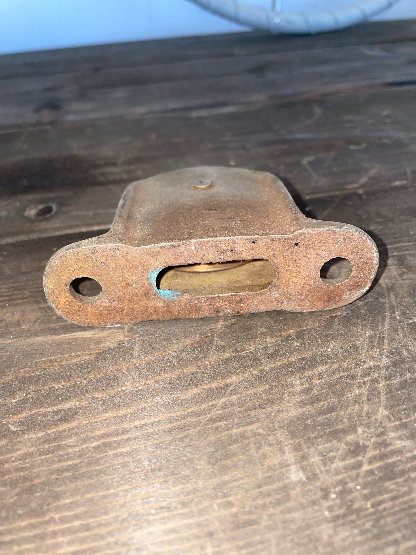 Wilcox Crittenden Brass Single Cheek Block 2 1/4” Sheave- 7/16” Line