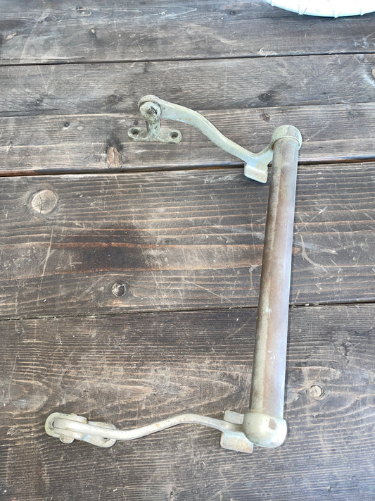 Solid Brass Single Step 12” Long