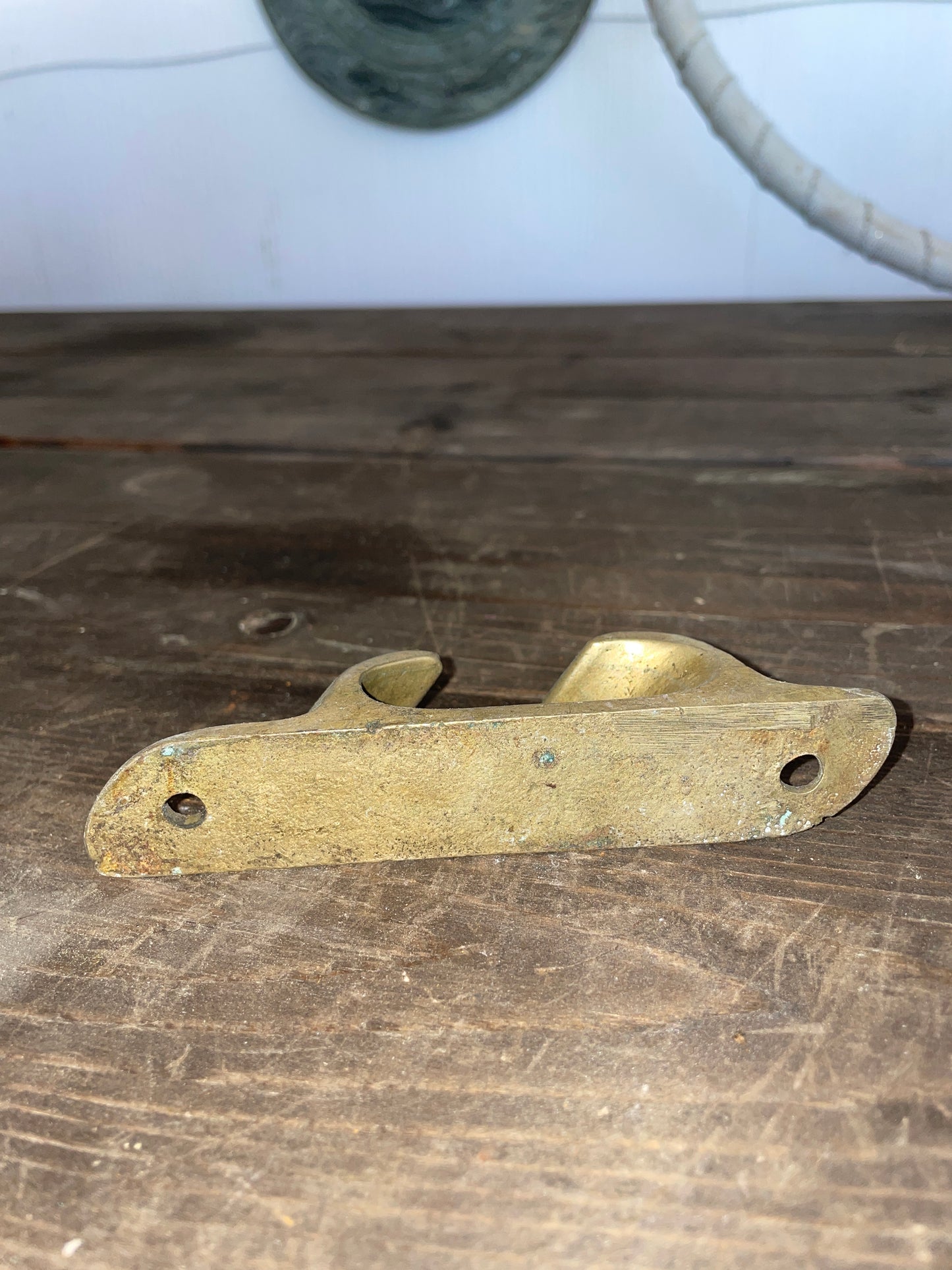 Solid Brass 5” Chock Cleat