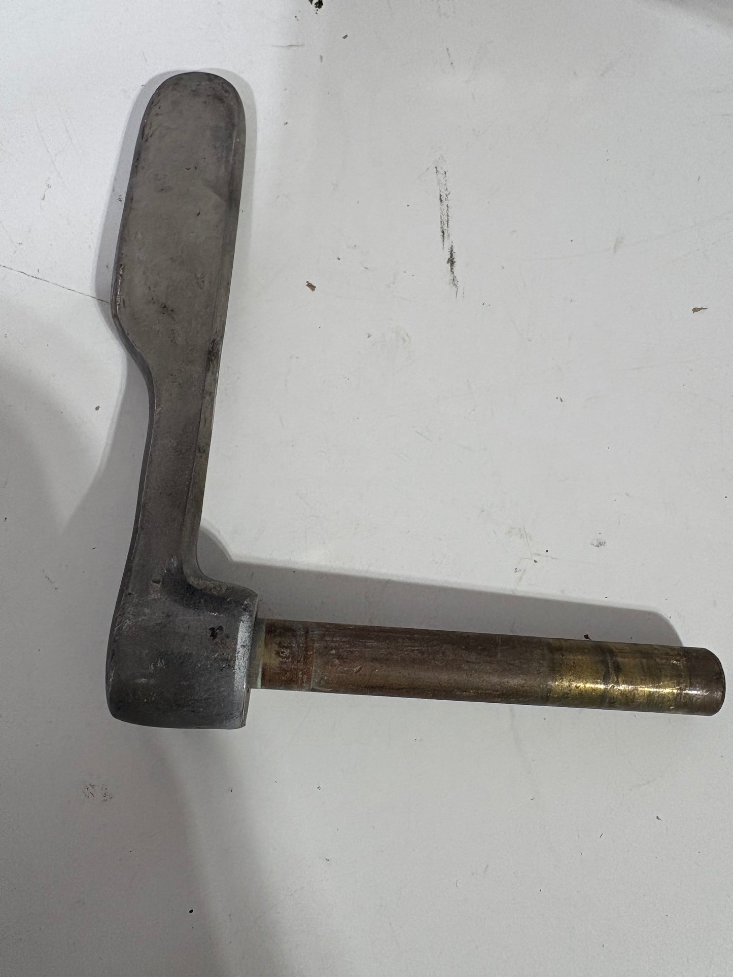 Chromed Bronze Fuel Throttle for Pedestal