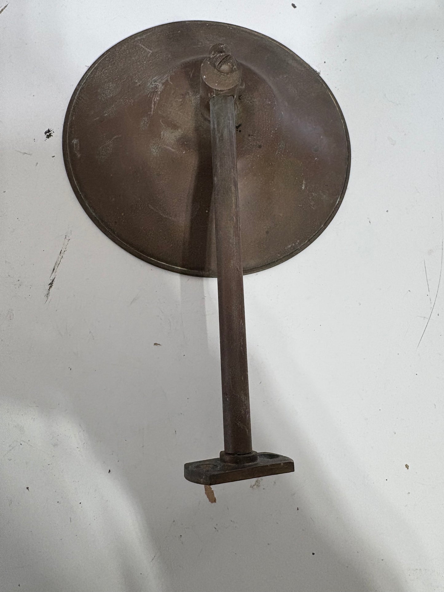 Vintage Bronze Oil Lamp