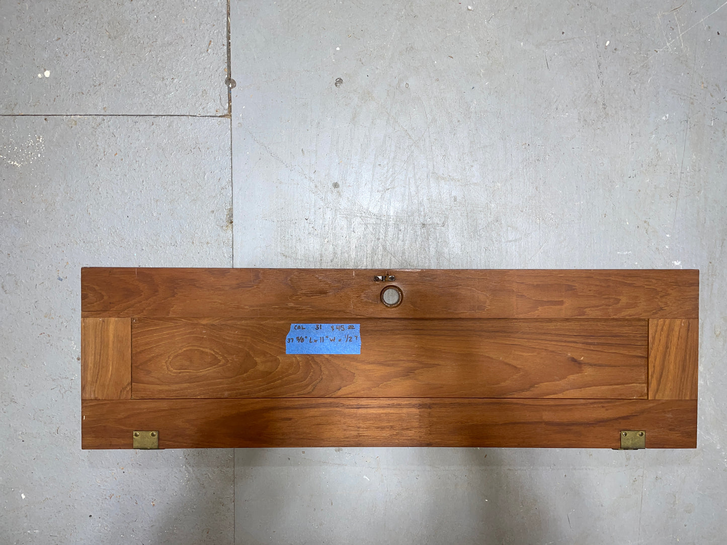 CAL 31 Interior Door - 37 5/8” Long x 11” Wide x 1/2” Thick #155