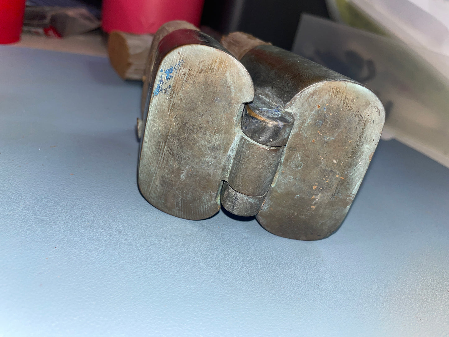 Vintage Bronze Gate Hinge Sets - LOCKING OR NON LOCKING