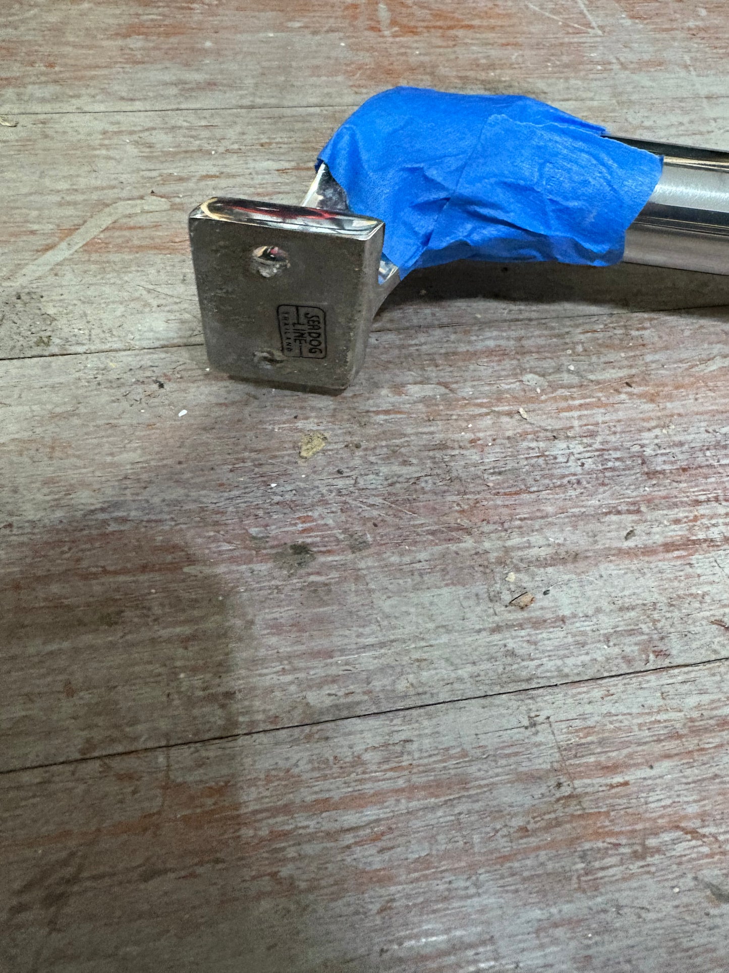 Hatch Shade over Companion Way Area off Hunter 34