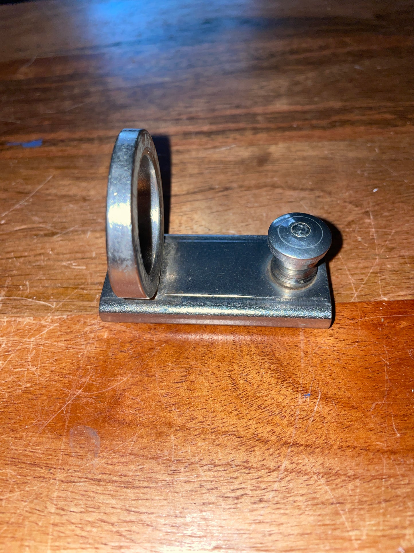 Stainless Steel Pull Top Mast Ring - 1” Track