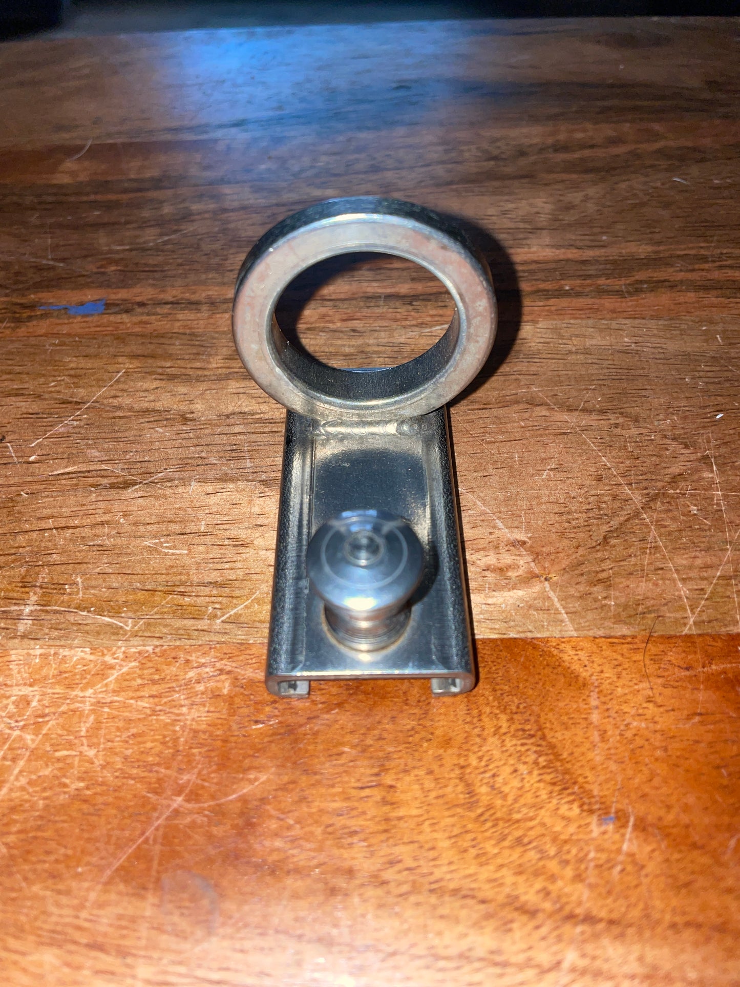 Stainless Steel Pull Top Mast Ring - 1” Track