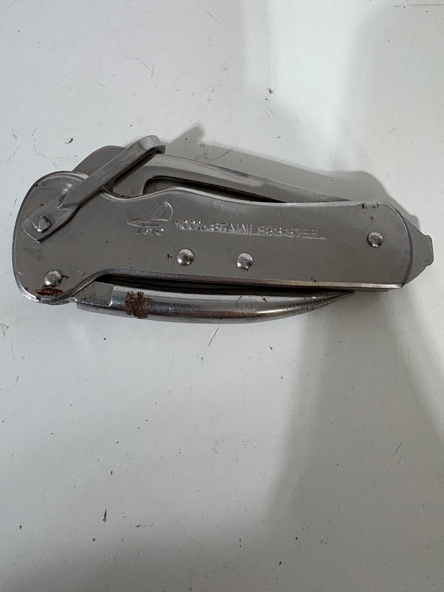 Rigger's Sailor's Rope Folding Pocket Knife