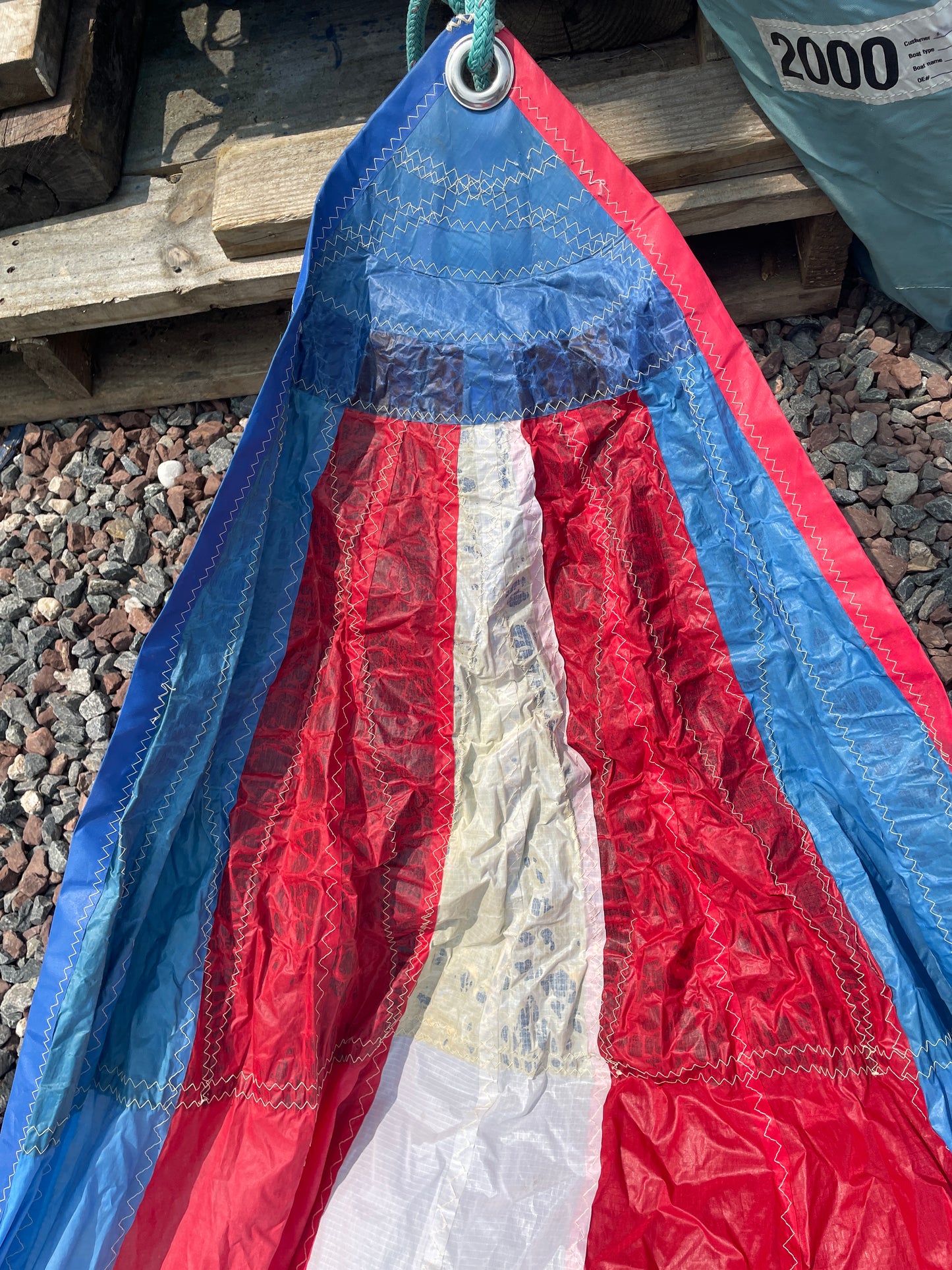 S2 7.9 Trị-Radial 3/4 OZ Spinnaker 30’3” Symm x 16’