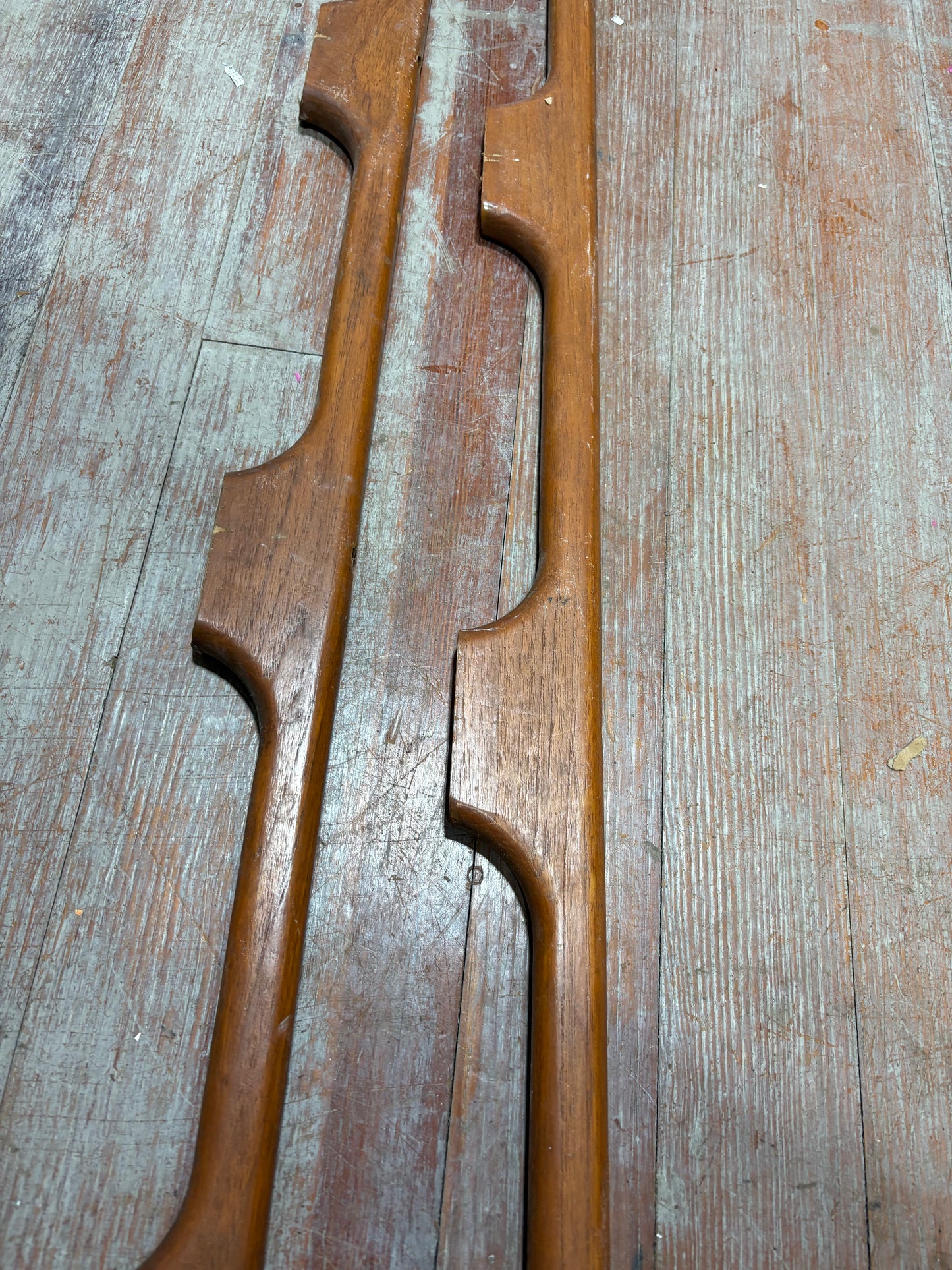 Teak Hand Railings off Pearson 10M (pair)