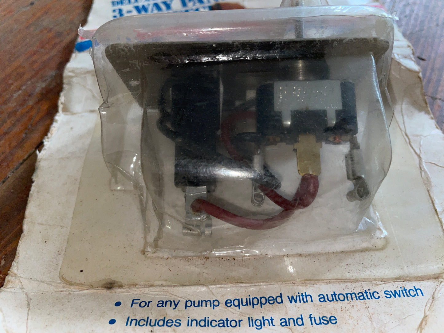 3 Way Bilge Pump Switch- NEW