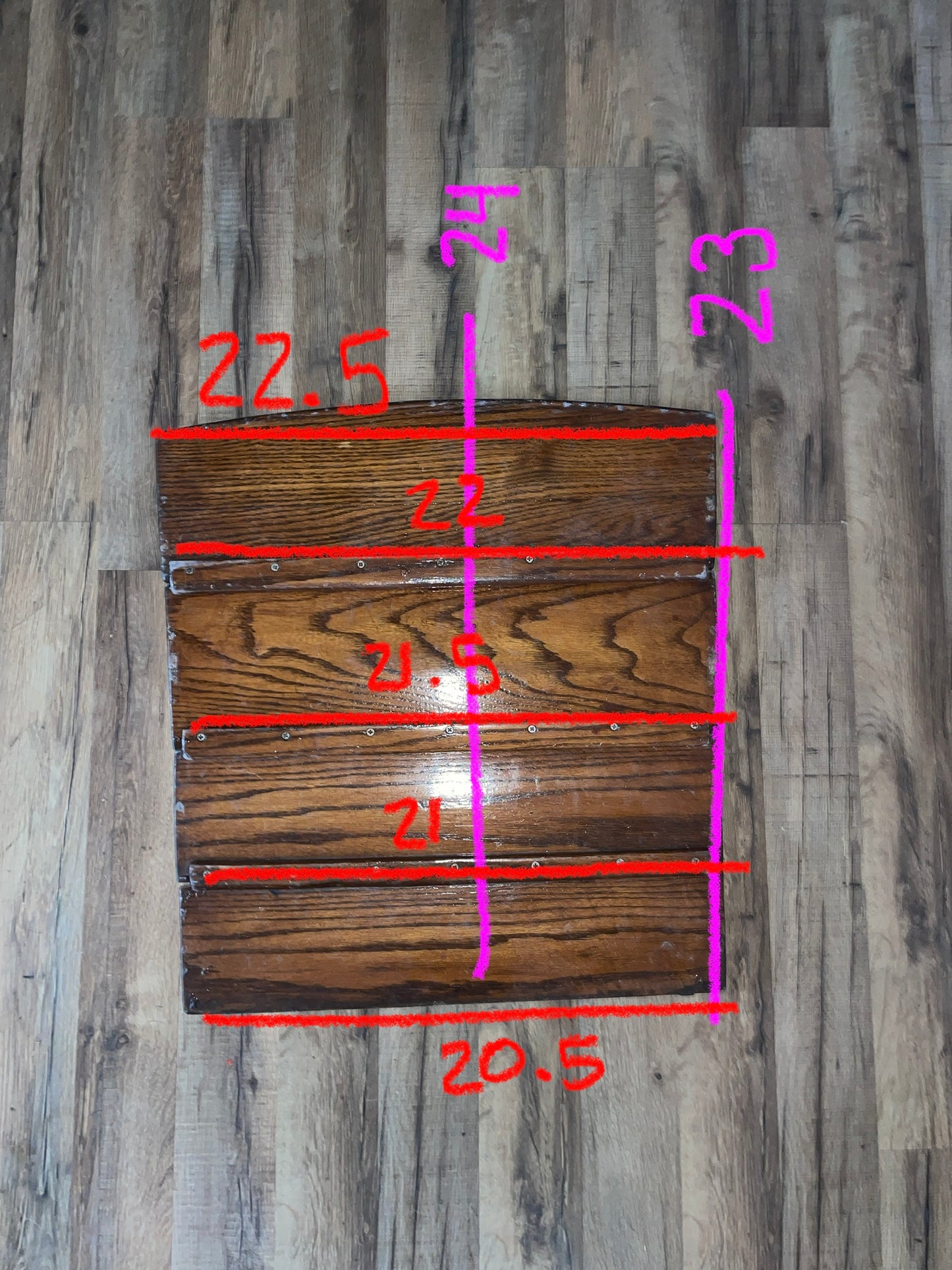SET OF 4 Teak Companion Way Boards OFF Conyplex Contest MKI 30’ #8