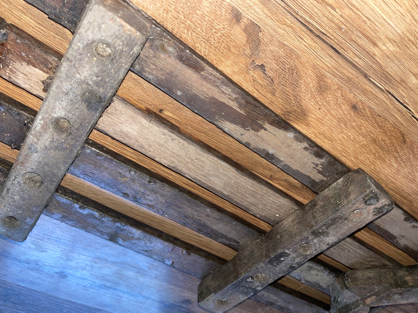 Grated Teak Floor Piece For Around Mast OF Conyplex Contest MKI 30’ #156