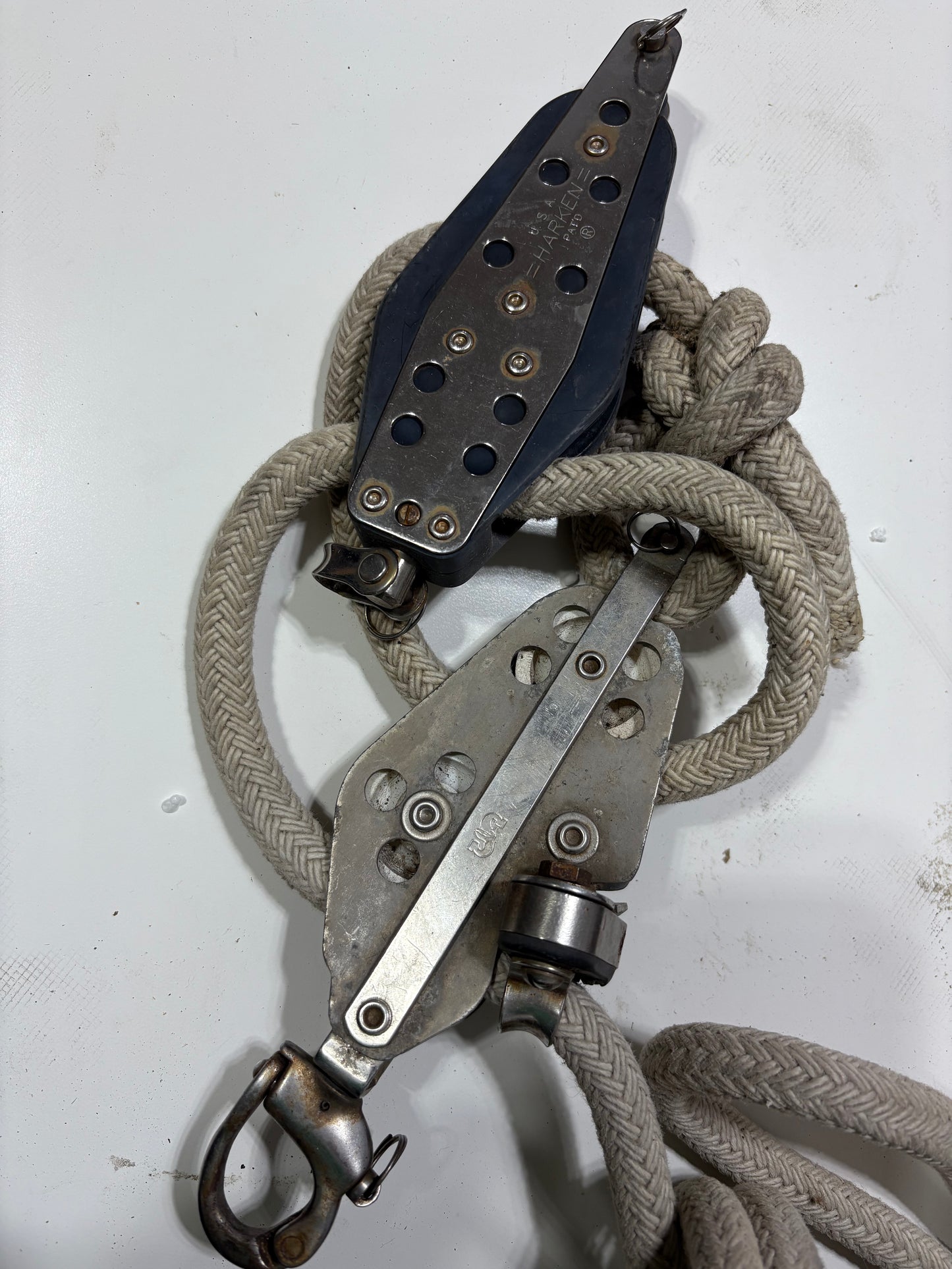 Boom Vang from a Peterson 34