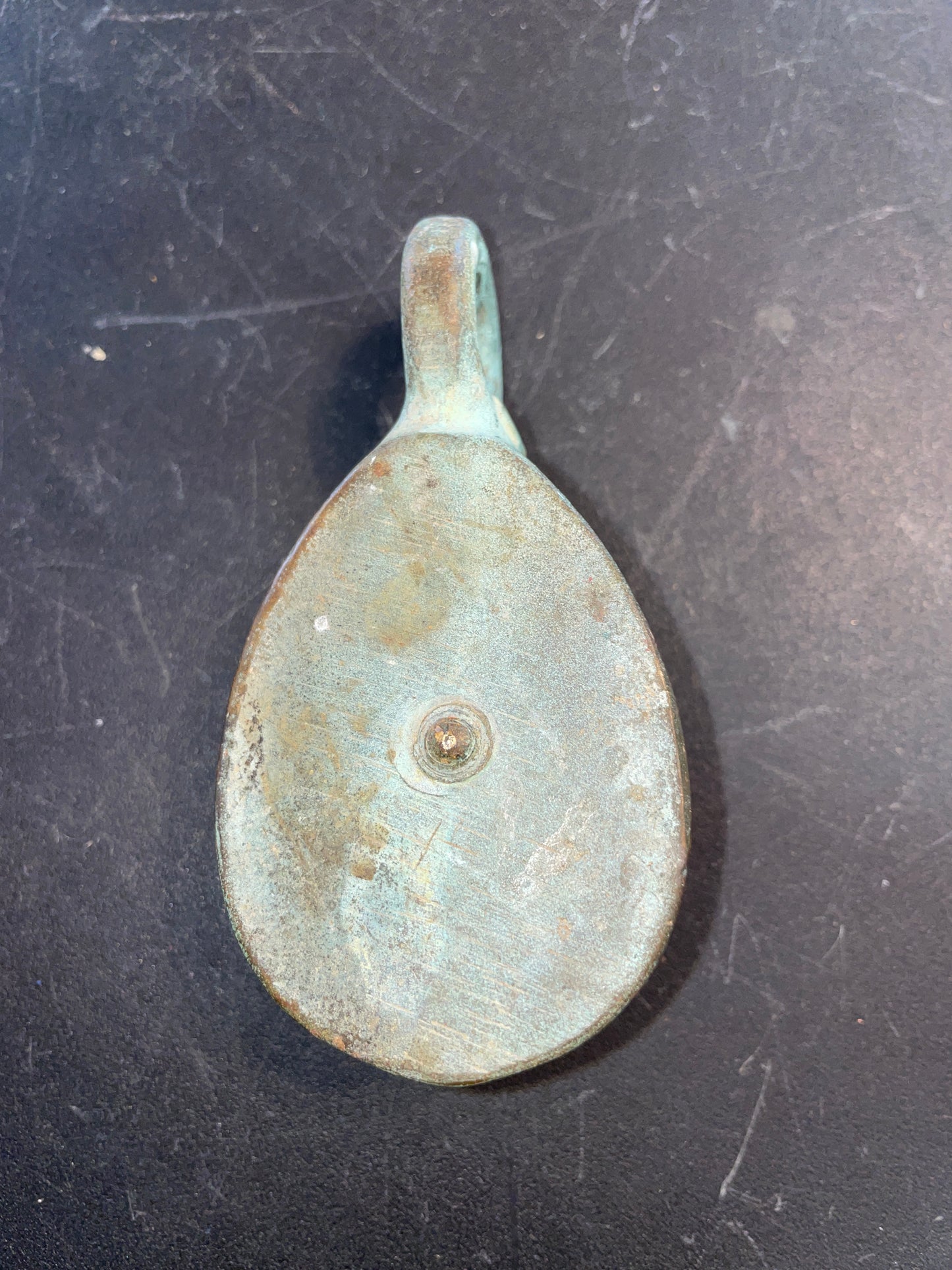 Wilcox Crittenden Bronze 1 3/4” Sheave Single block- 5/16” Line