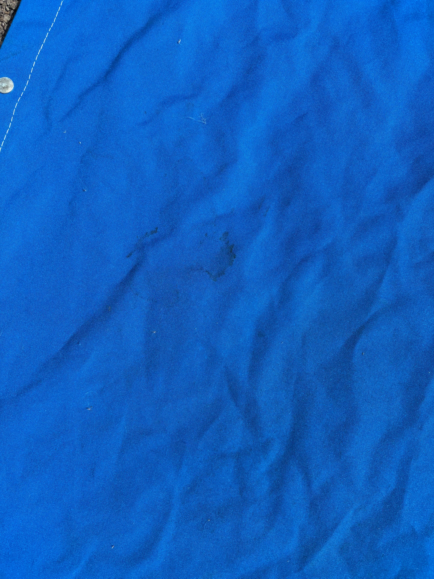 Blue Canvas Mainsail Cover - 10’ 4” Length