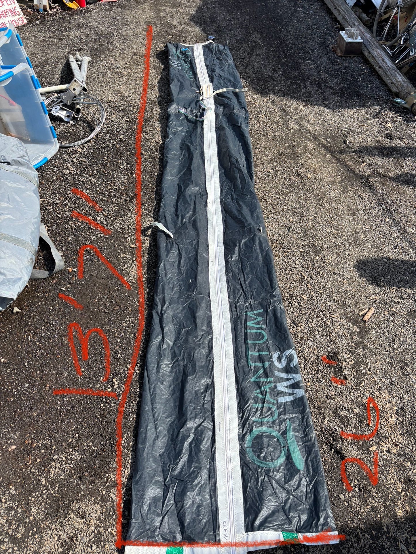 13’ 7” Long Quantum Sail Bag