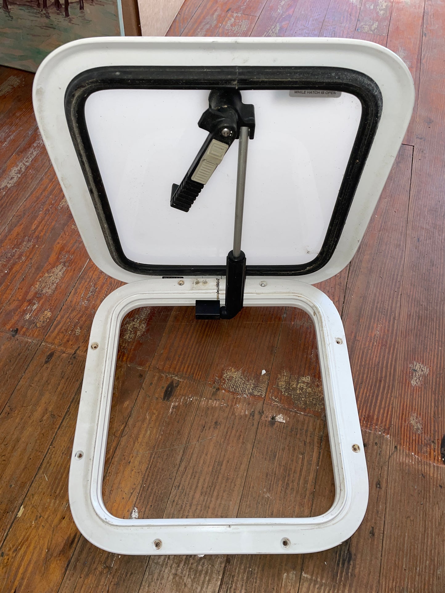 White Bomar Opening Hatch- ID 12” x 12”