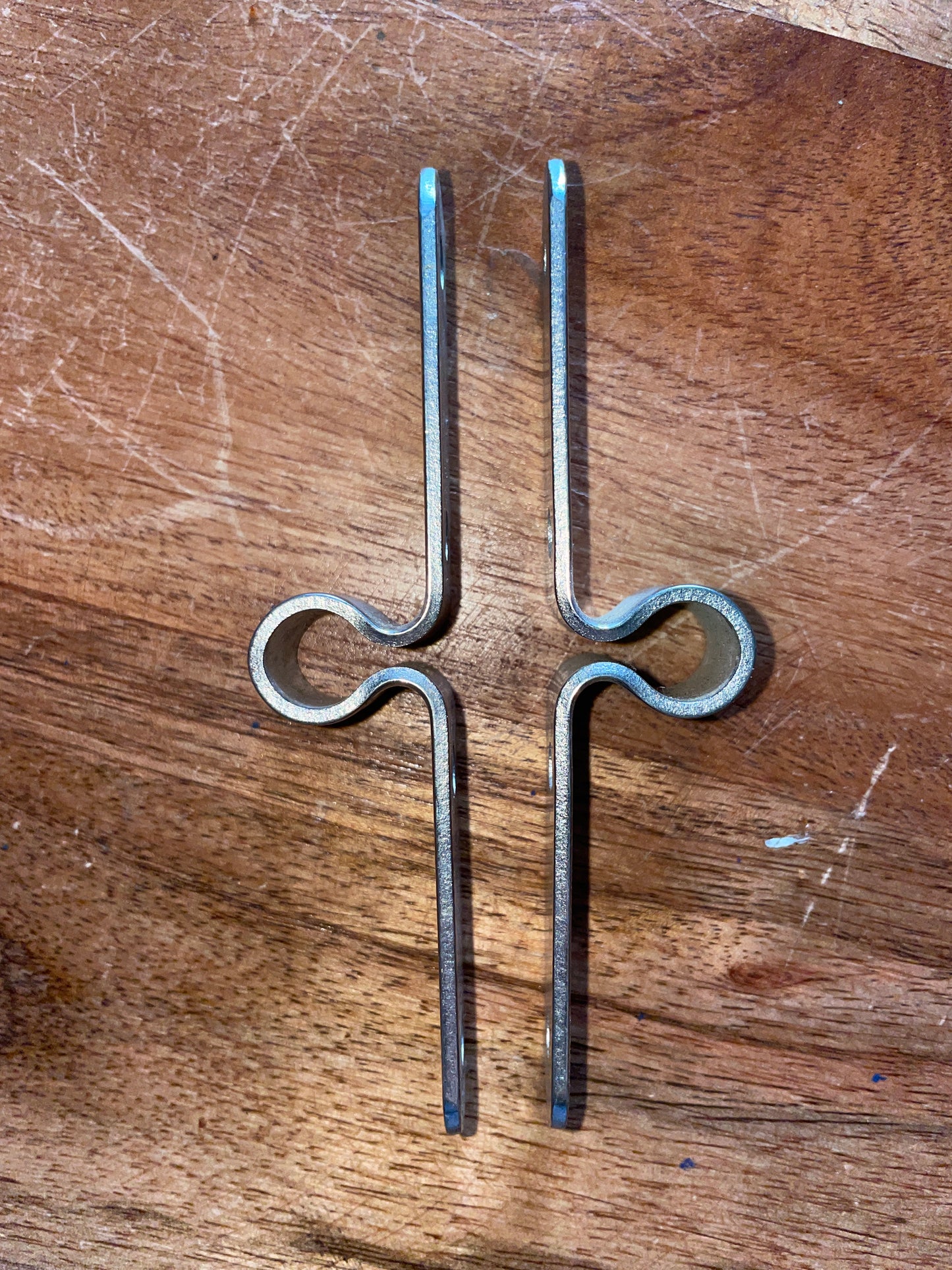 PAIR Stainless Steel Schaefer Gudgeons - 3/8”