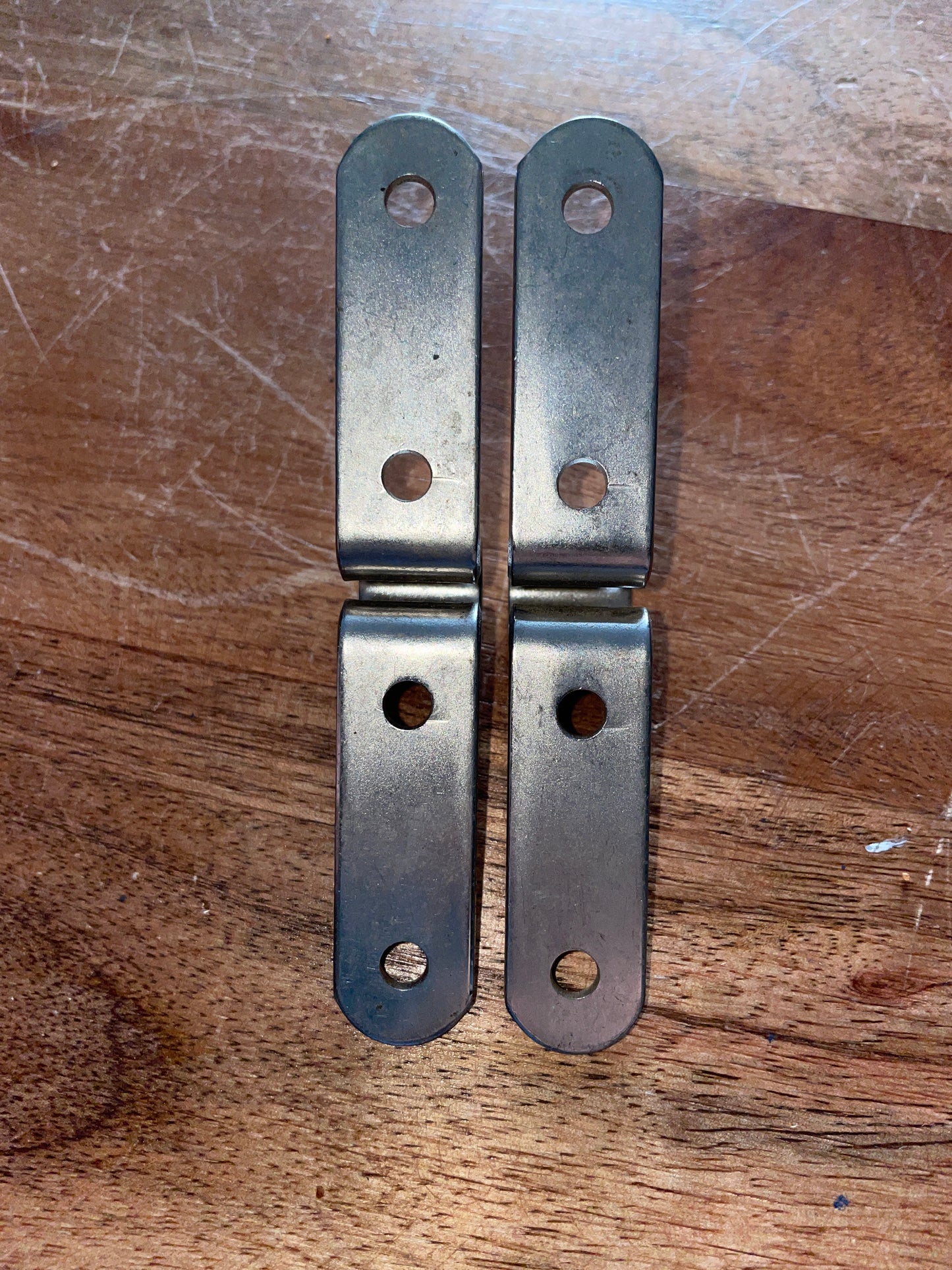 PAIR Stainless Steel Schaefer Gudgeons - 3/8”