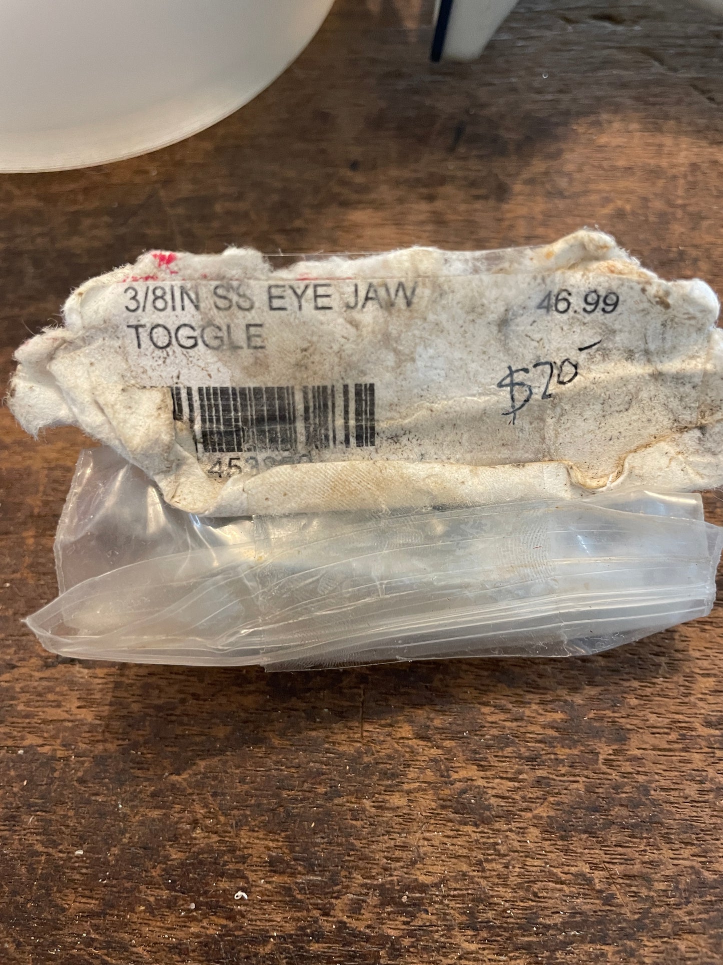 3/8” Stainless Steel Merriman Eye Jaw Toggle-NEW