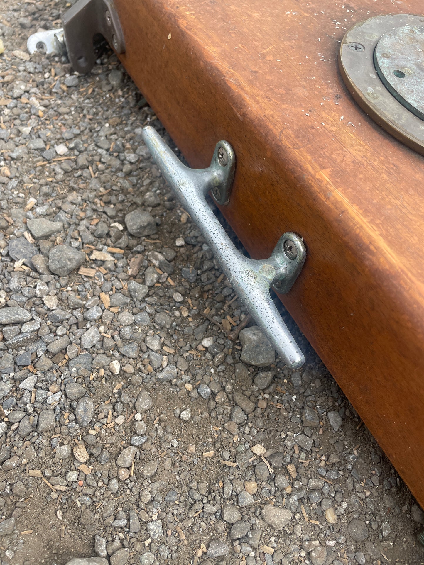 1934 Eisenhower 50' Mahogany Hatch - 26 1/2" Long x 26 5/8" Wide -- #192