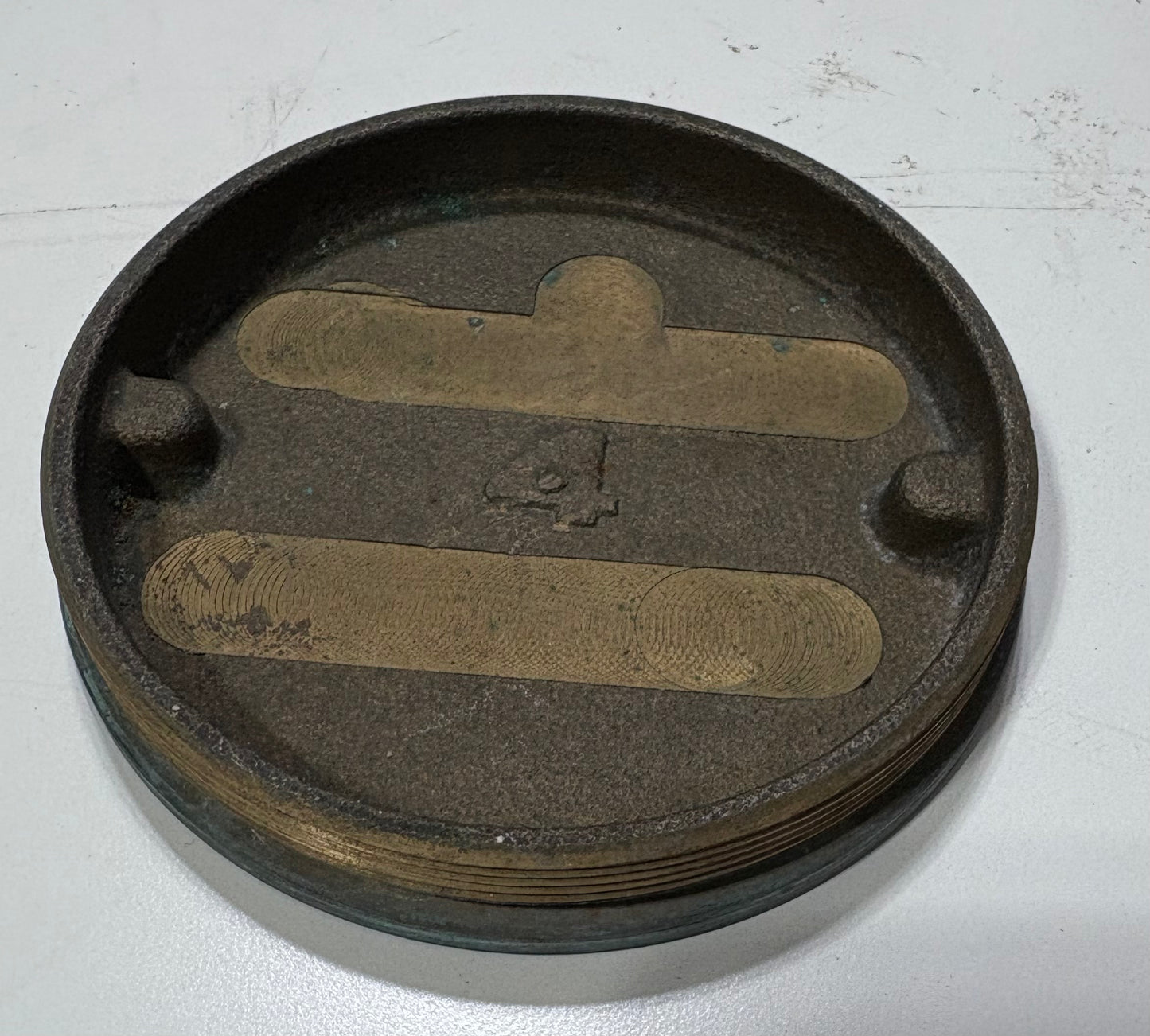 Bronze 4" Deck Plate