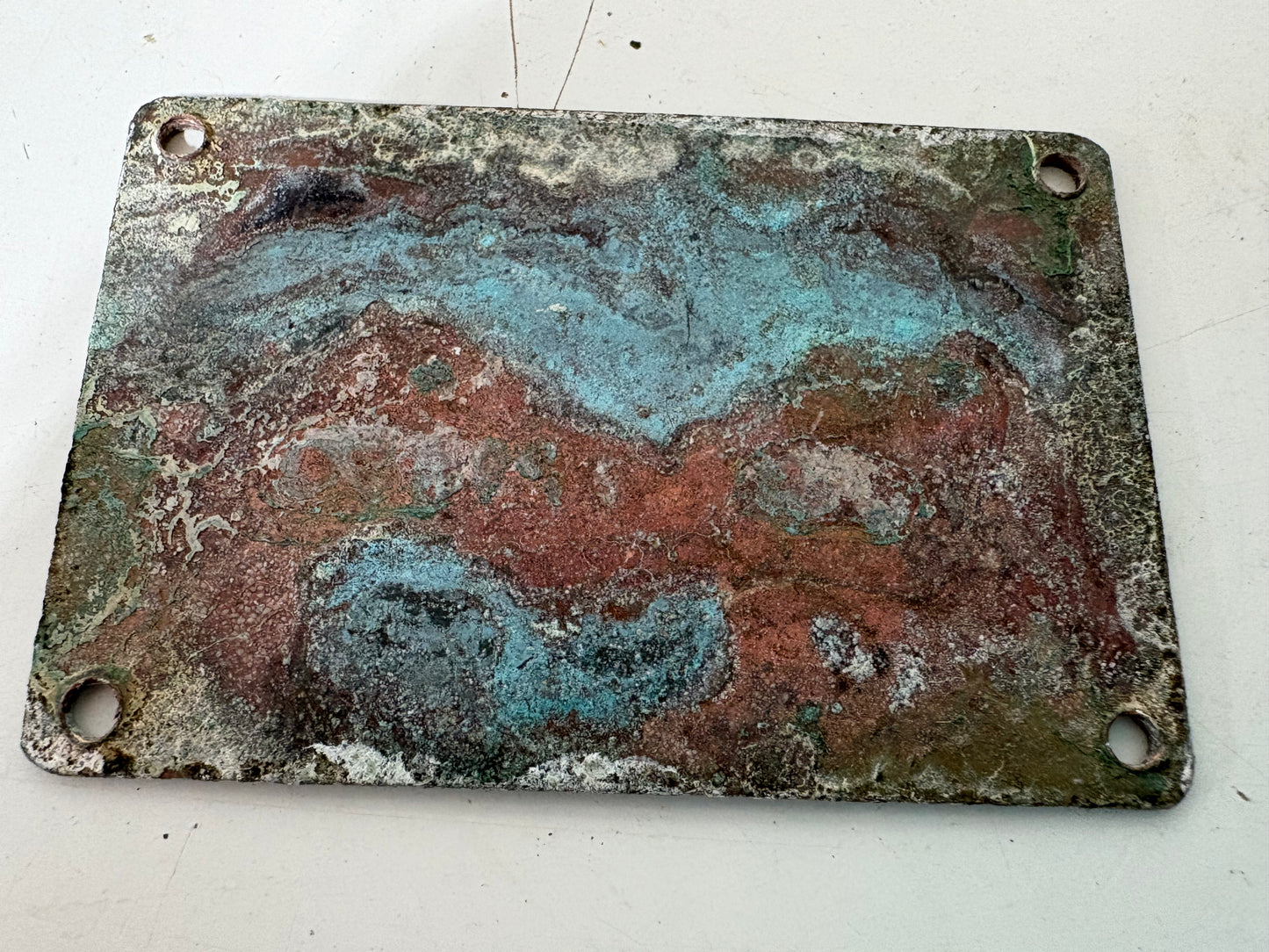 Columbia Yachts Builders plate