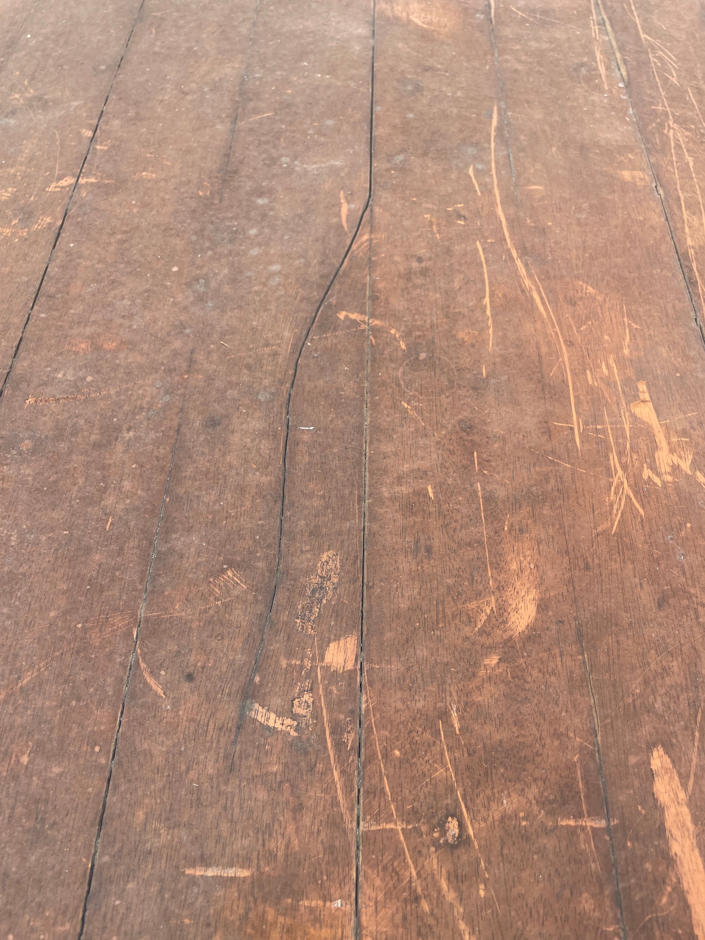1934 Eisenhower 50' Mahogany Hatch - OD: 33 7/8" Long x 26 1/8" Wide - Some Surface Cracking --#193