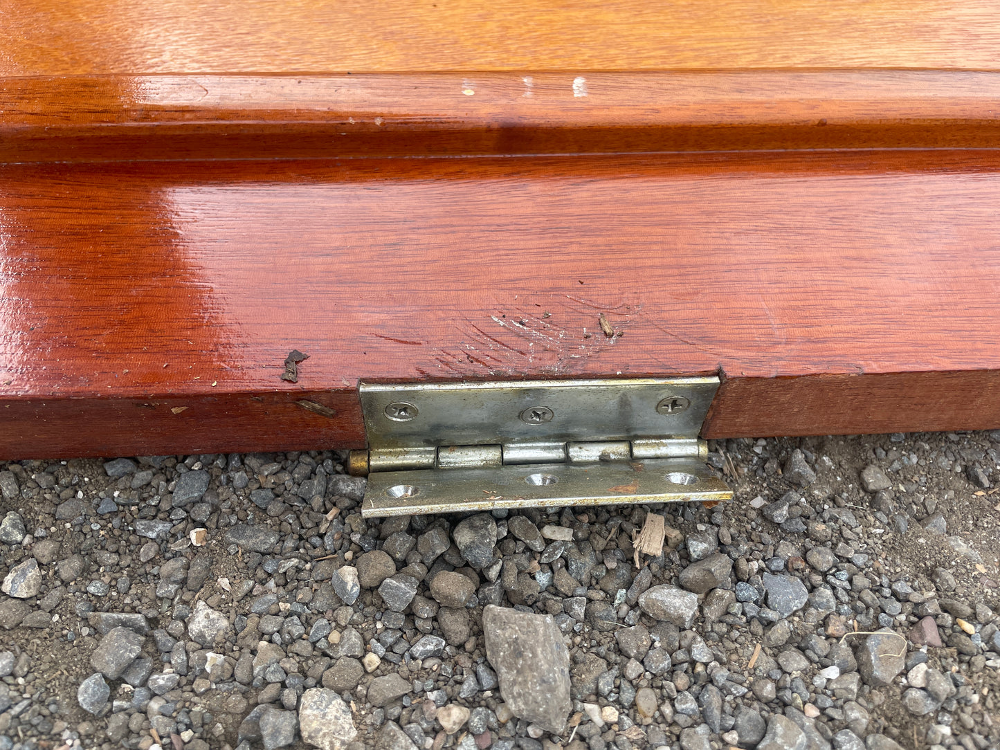 1934 Eisenhower 50' Interior Door - 64" Long x 17 1/2" Wide -- #57