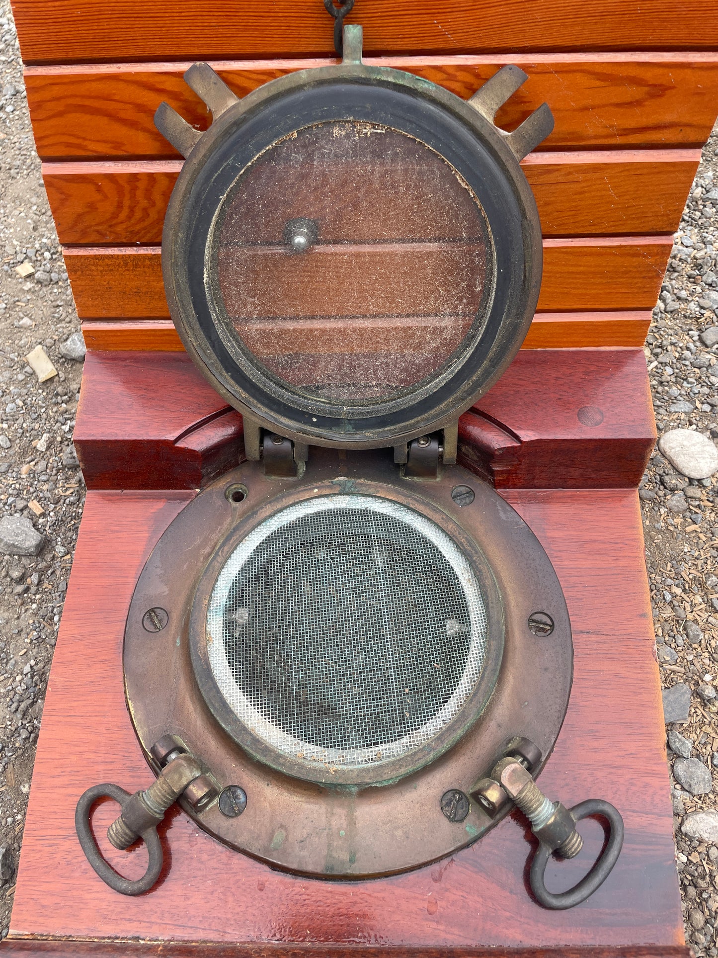 4" OR 6" Opening Bronze Portlight -- 1934 Eisenhower 50'
