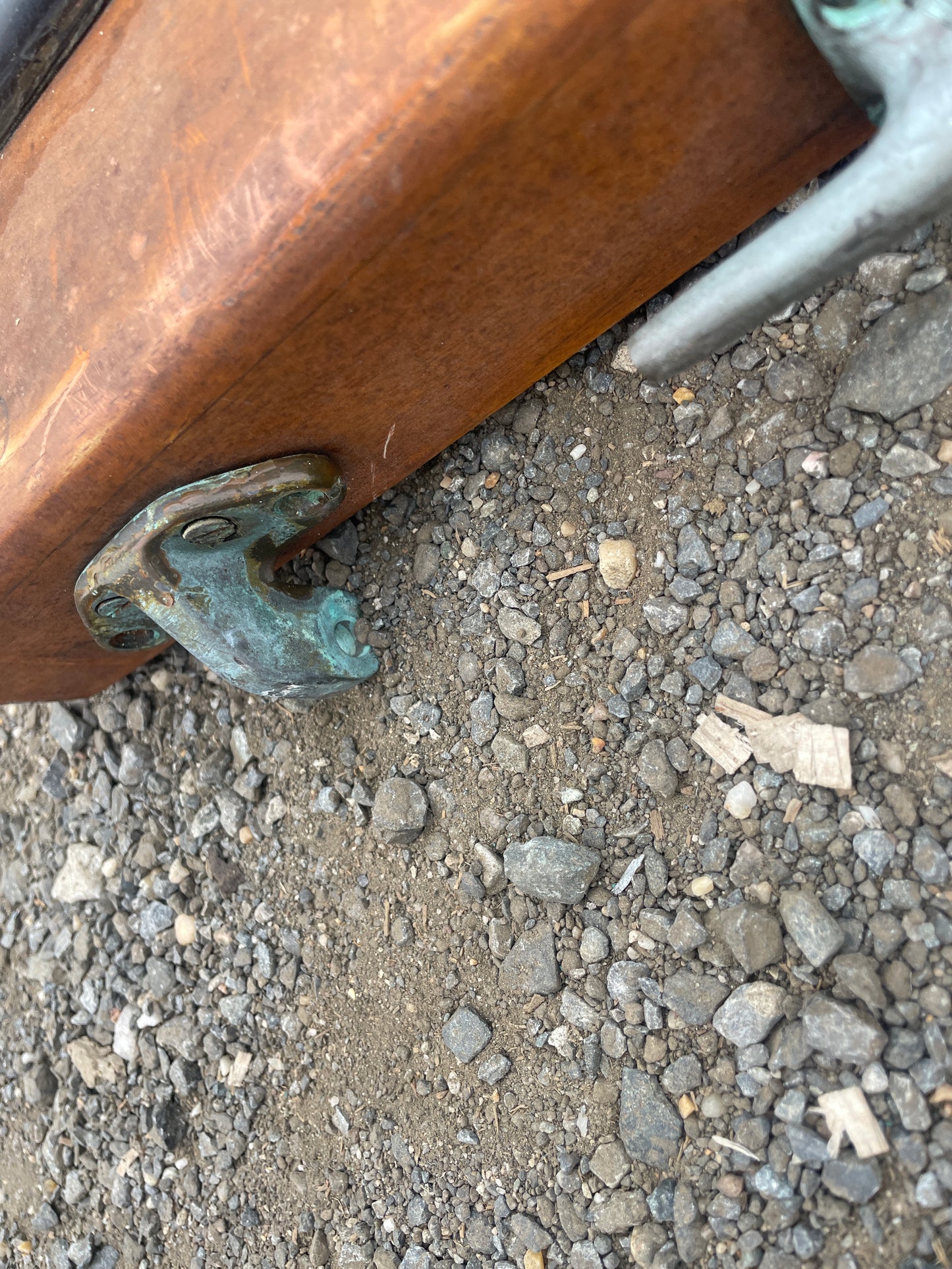 1934 Eisenhower 50' mahogany Hatch - 28 1/2" Long x 21 3/8" Wide x 2 1/2" Tall -- #195