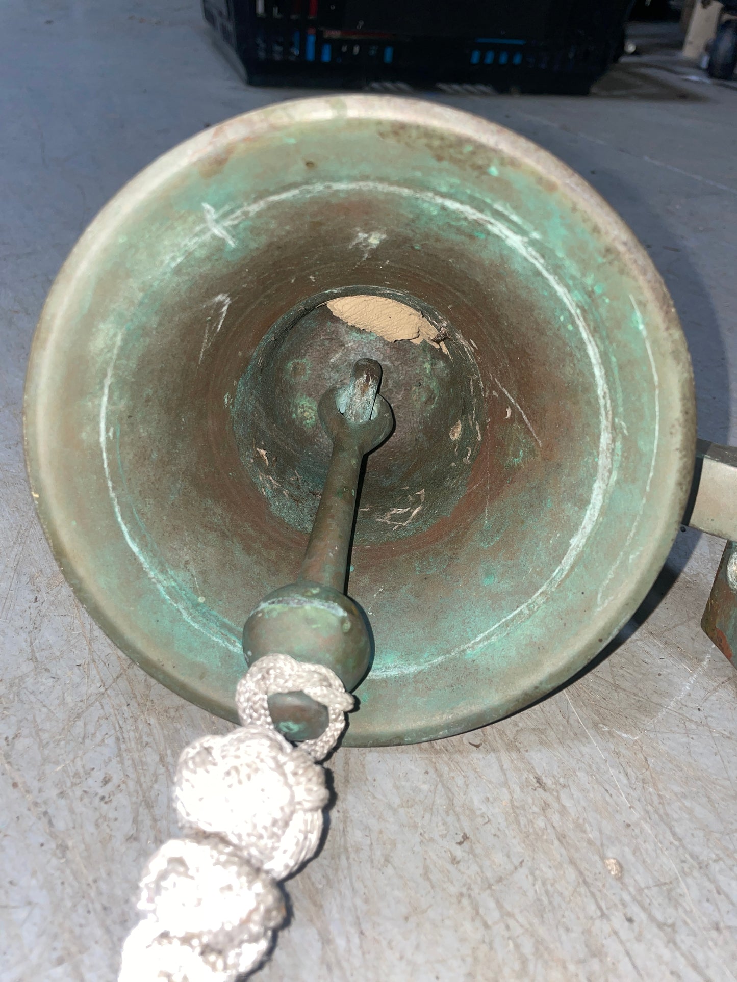 Solid Bronze 5 5/8" Diameter x 7" Tall Bell - 1934 Eisenhower 50'